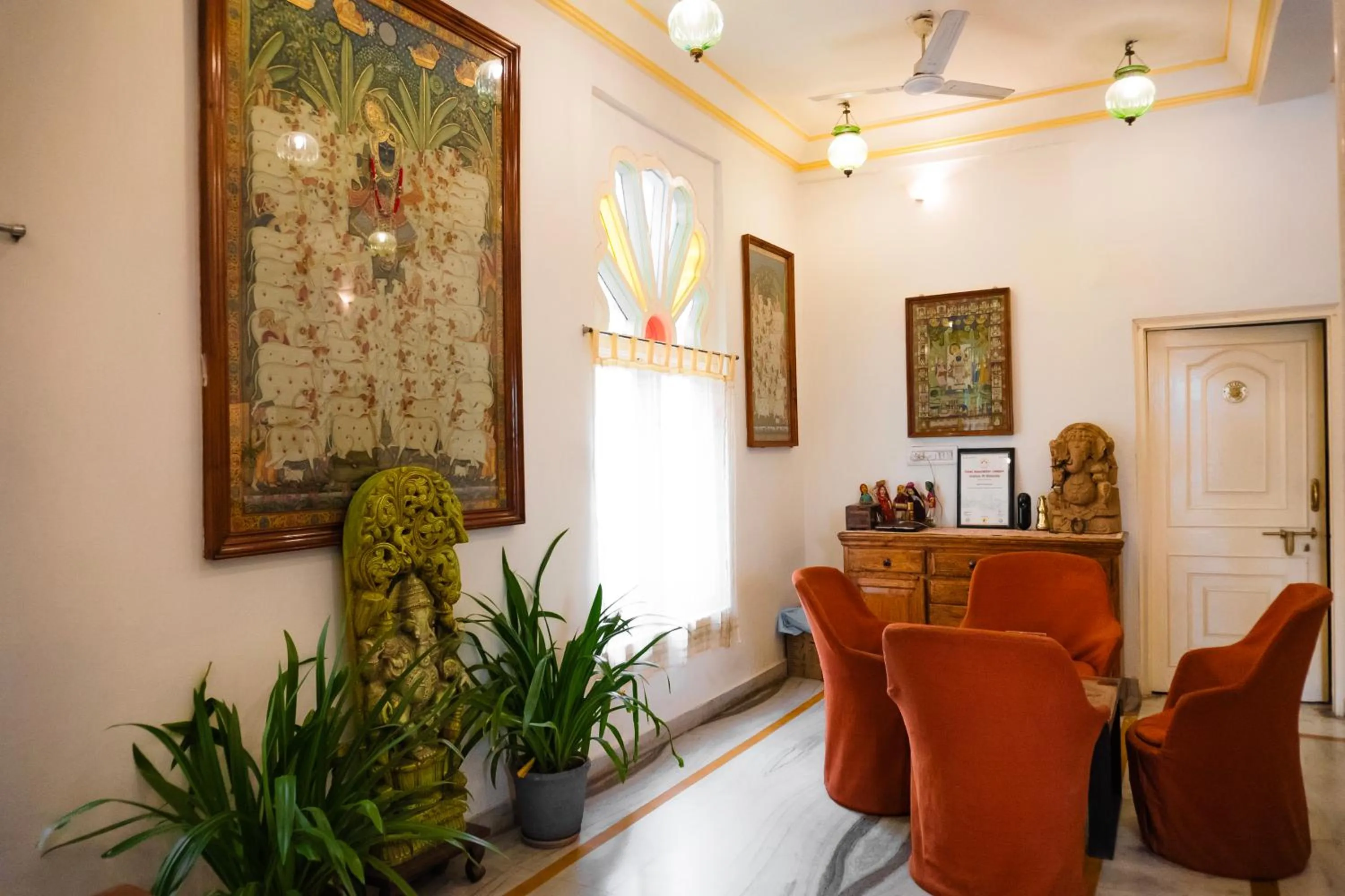 Lobby or reception in Hotel Pratap Bhawan