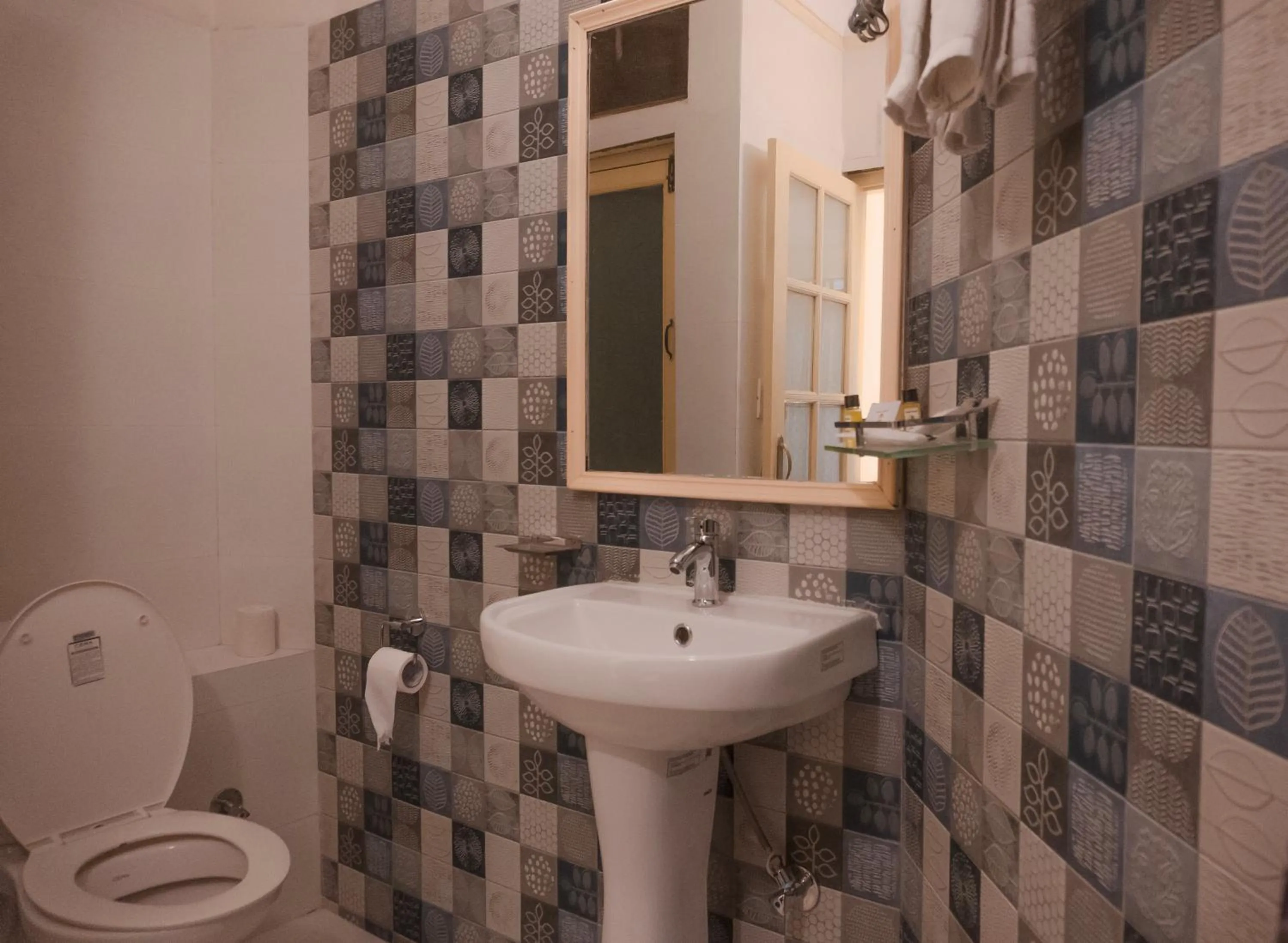 Toilet in Hotel Pratap Bhawan