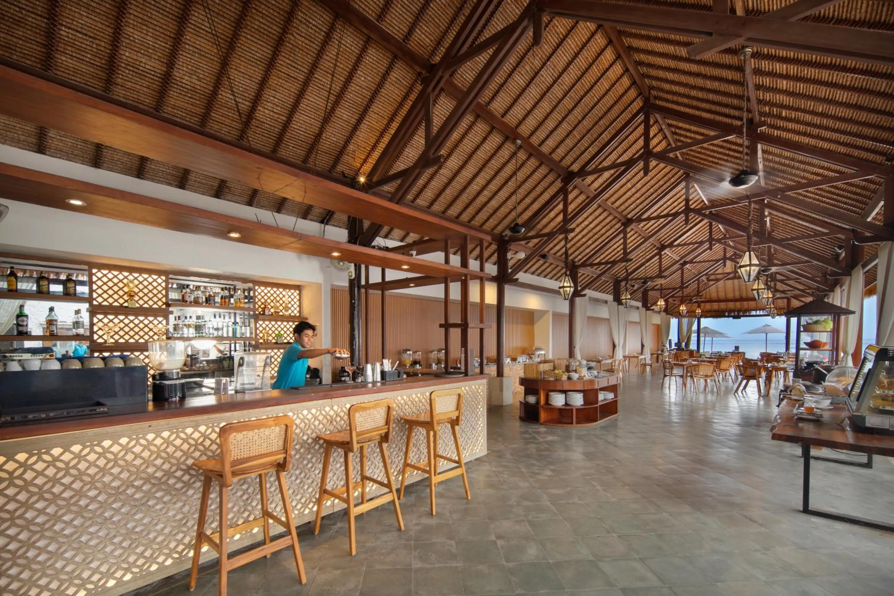 Restaurant/places to eat in Lembongan Beach Club & Resort