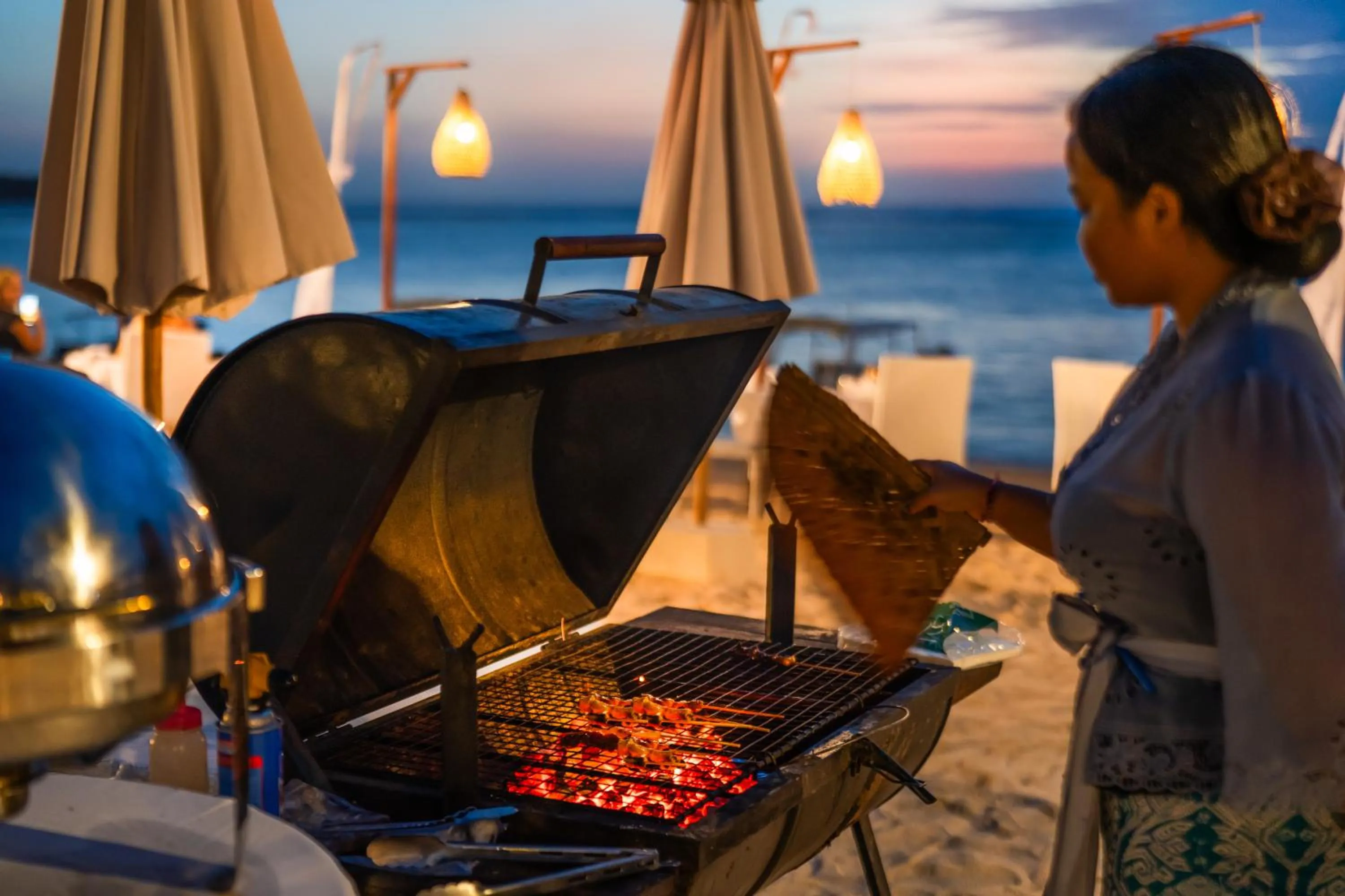 BBQ facilities in Lembongan Beach Club & Resort