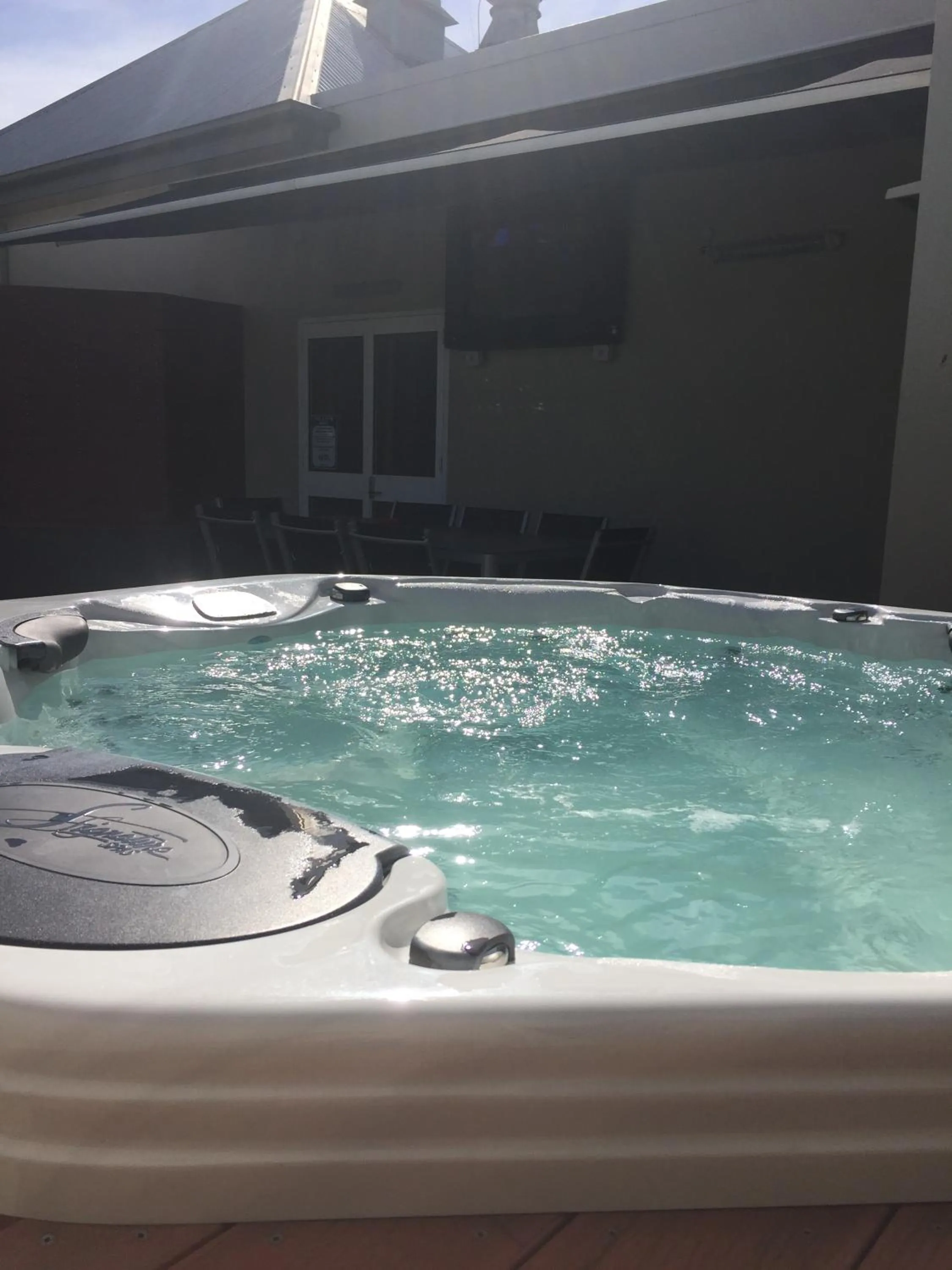 Hot Tub in The Lighthouse Hotel