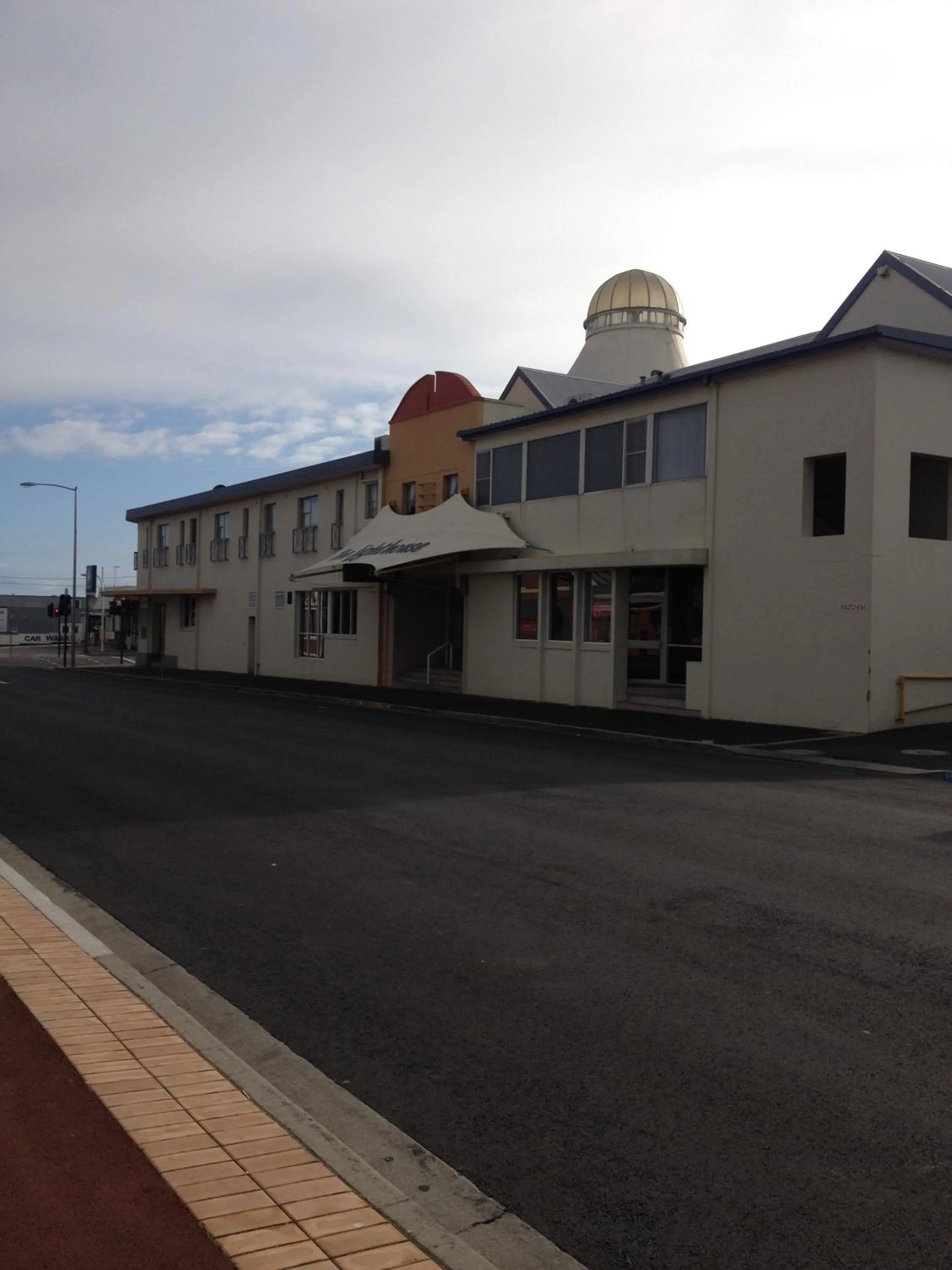 Facade/entrance in The Lighthouse Hotel