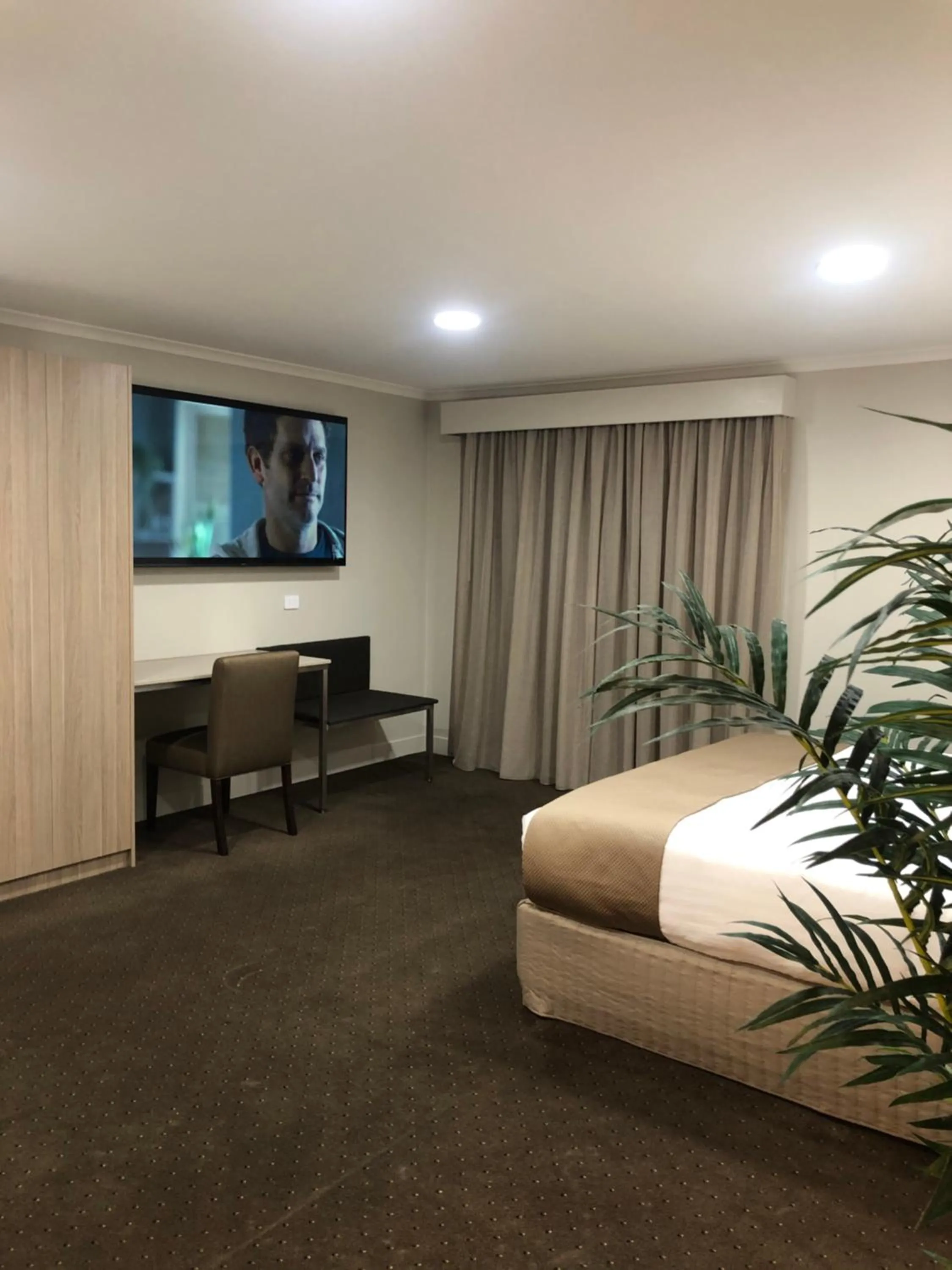 Bedroom in The Lighthouse Hotel