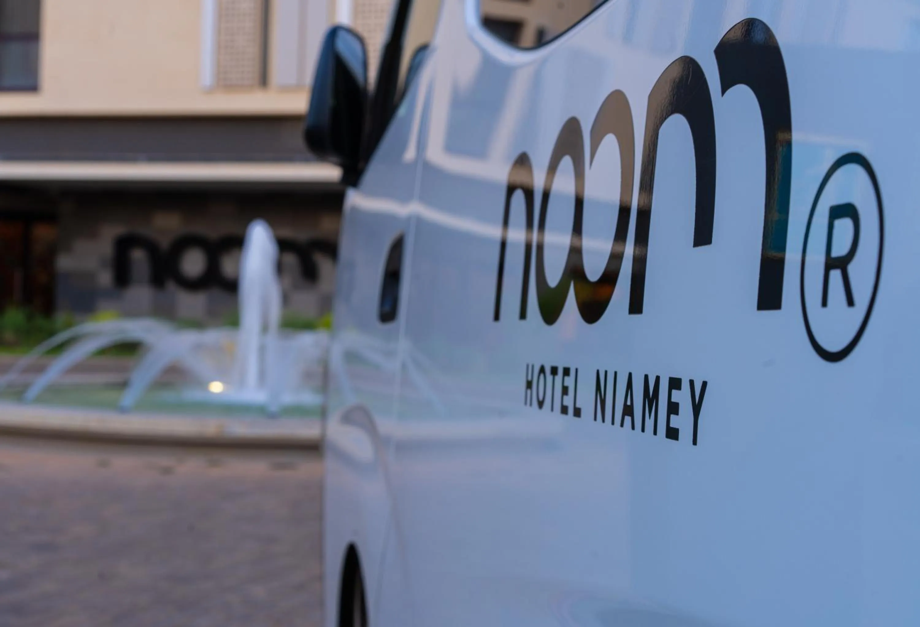 Logo/Certificate/Sign in Noom Hotel Niamey