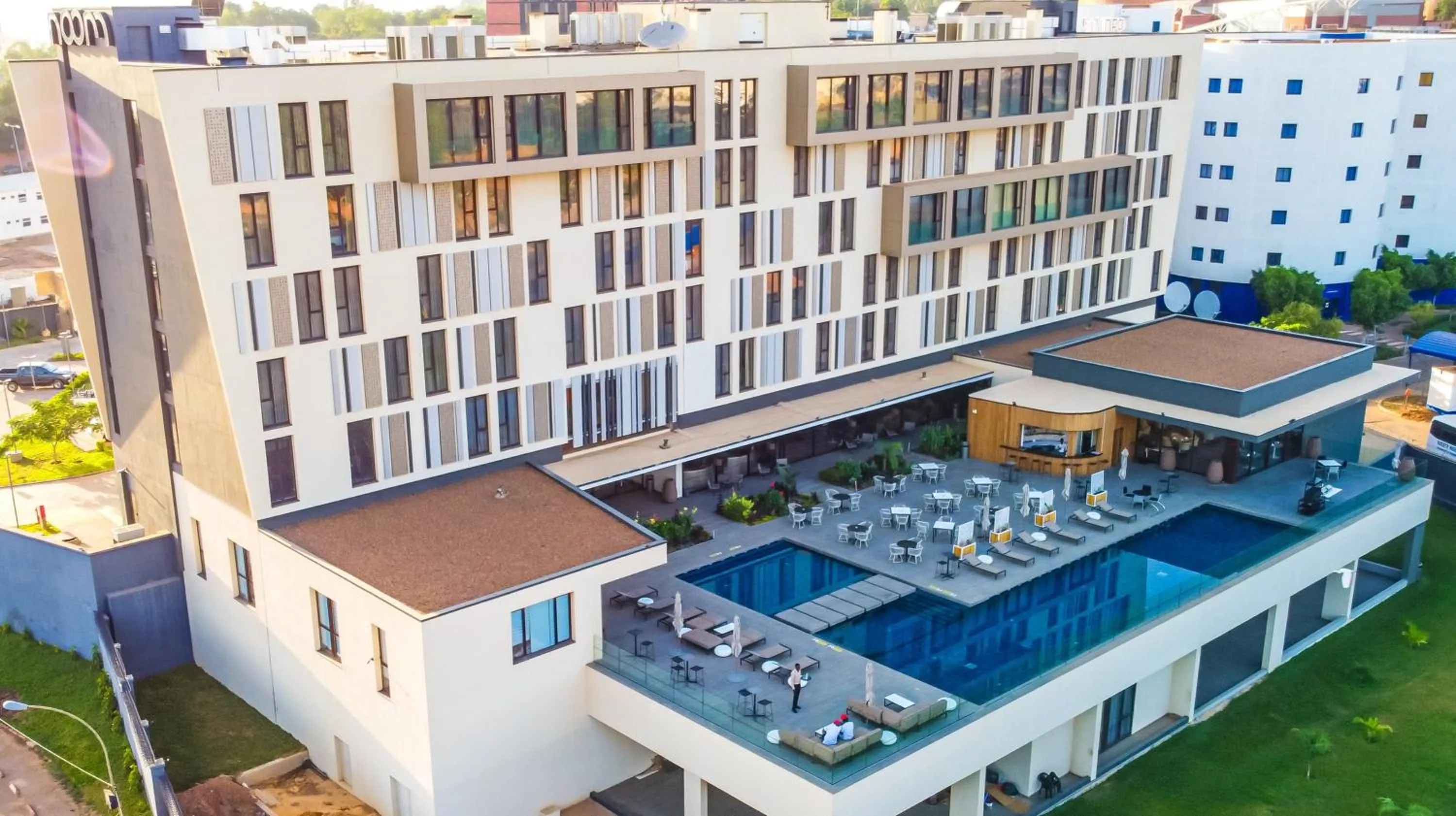 Property building in Noom Hotel Niamey
