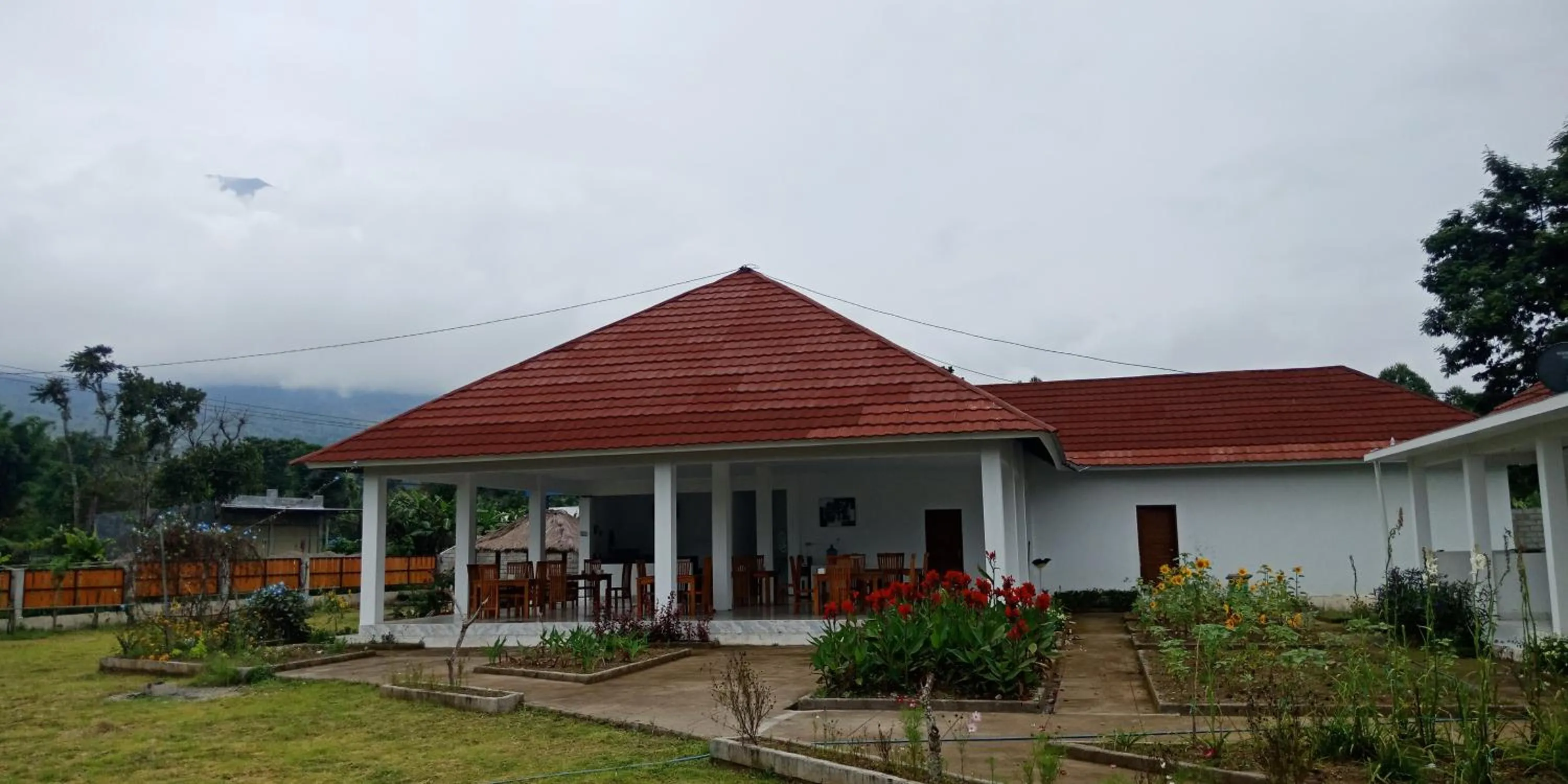 Property building in Rinjani Hill Hotel