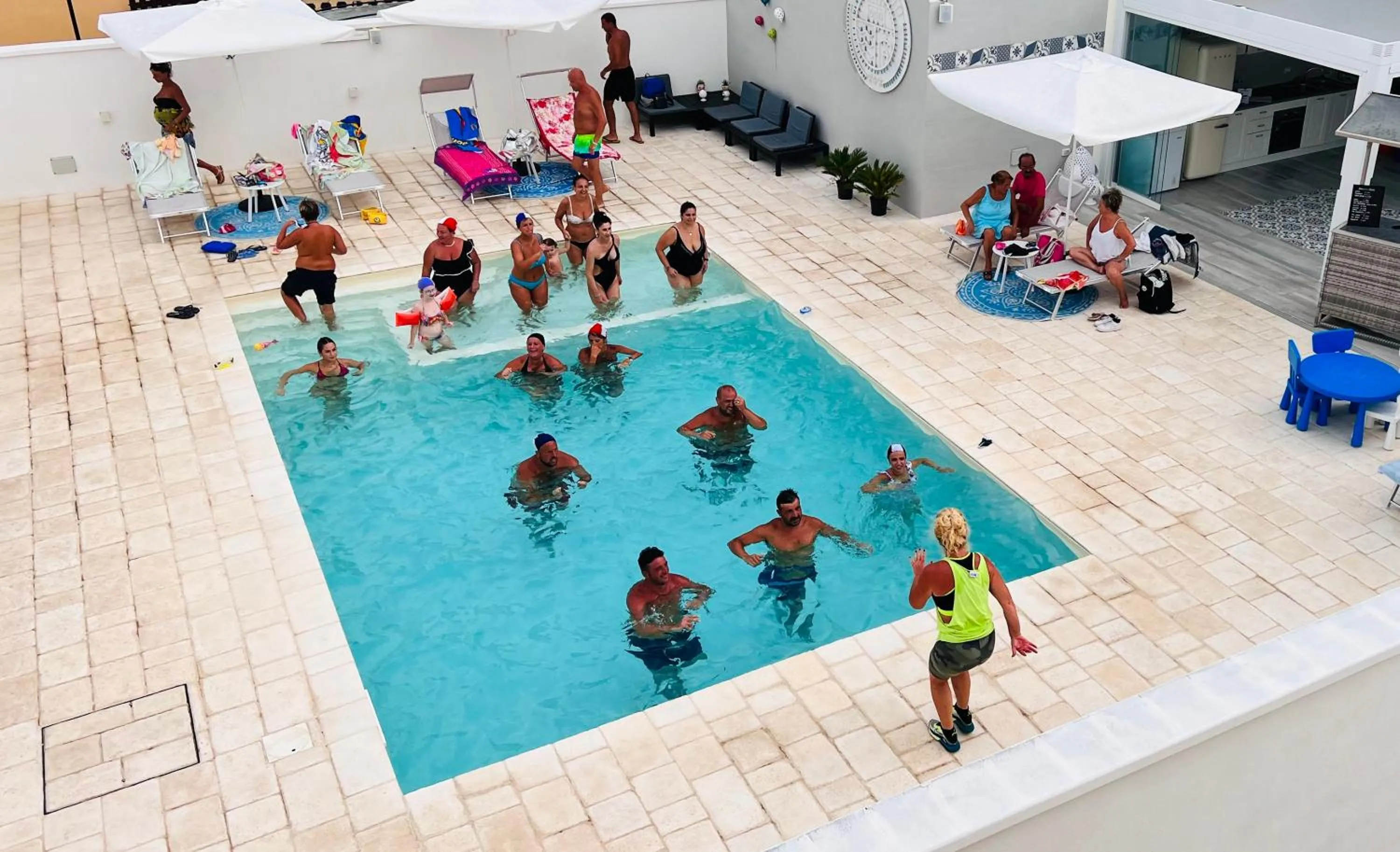 Fitness centre/facilities in B&B Alto Salento - Pool and Sun