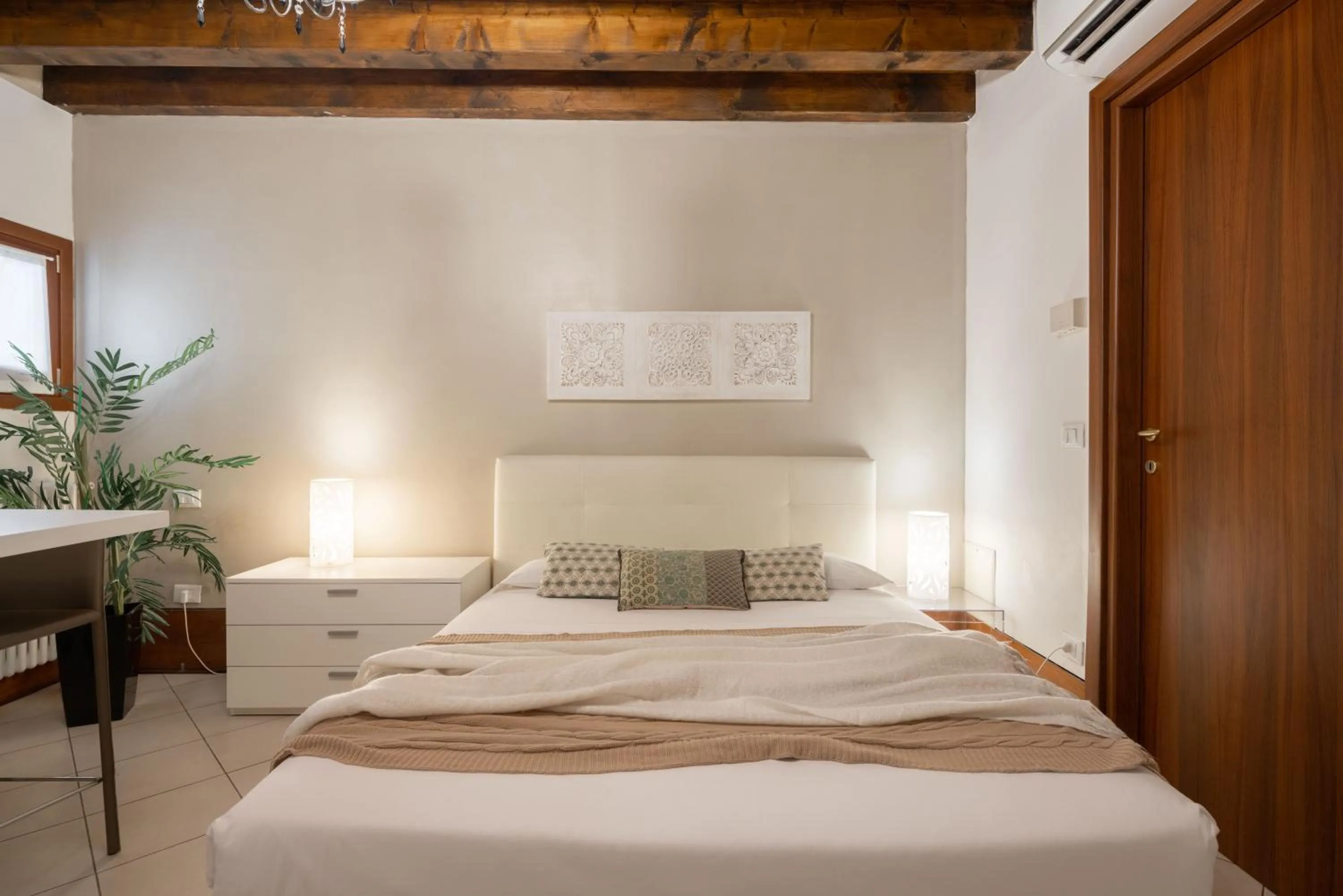 Bedroom, Bed in Design Palace Apartment by Wonderful Italy