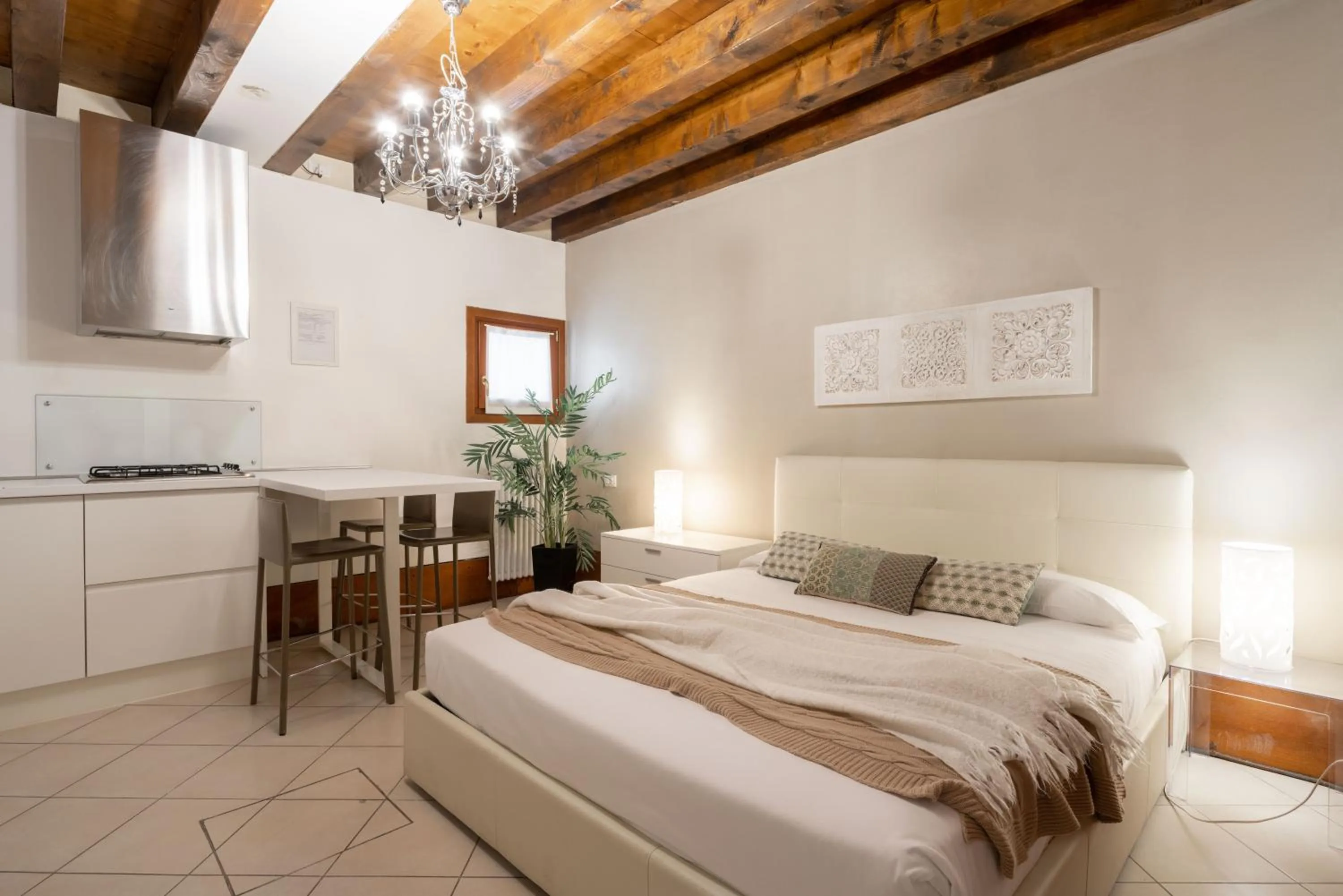 Bedroom, Bed in Design Palace Apartment by Wonderful Italy