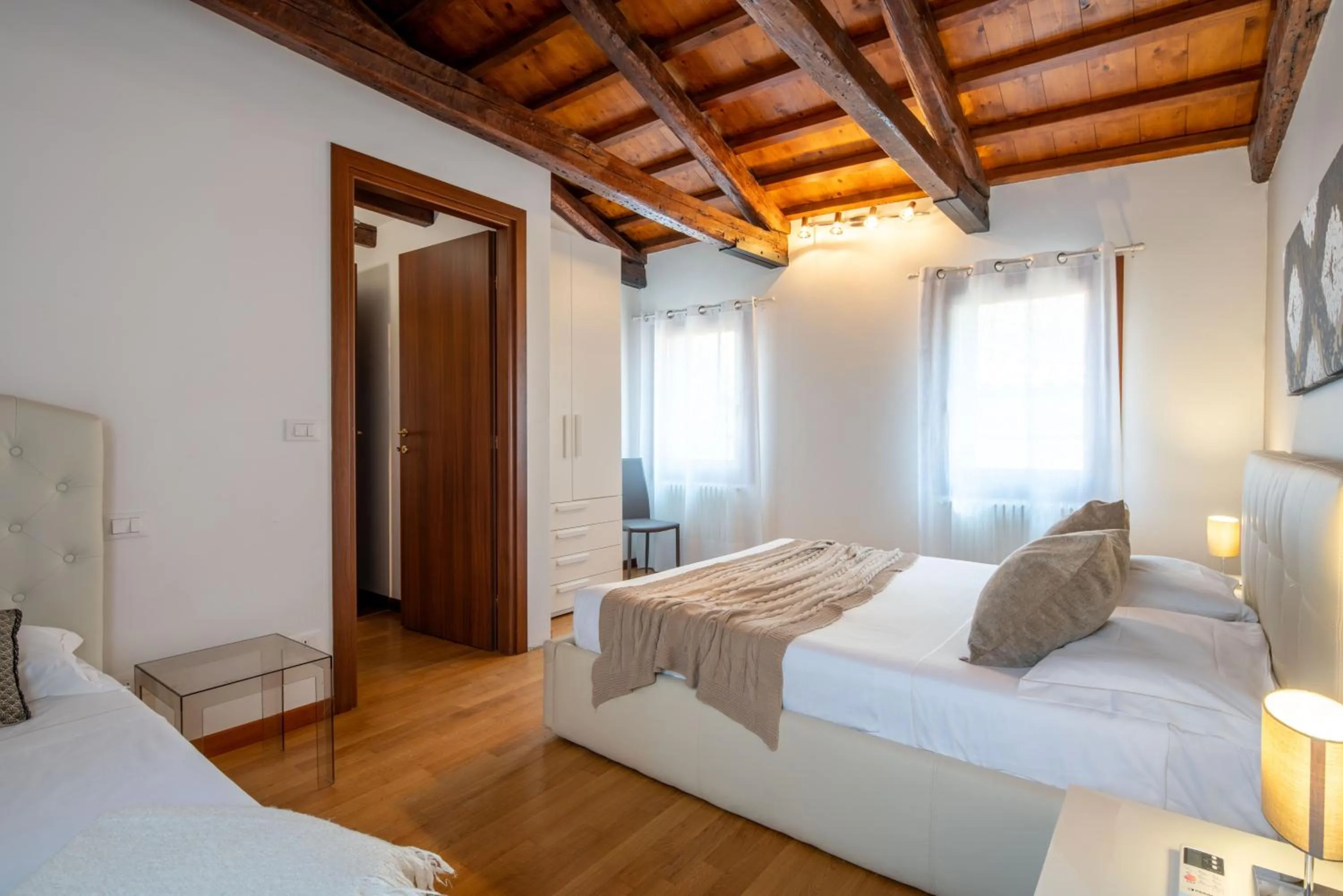 Bedroom, Bed in Design Palace Apartment by Wonderful Italy