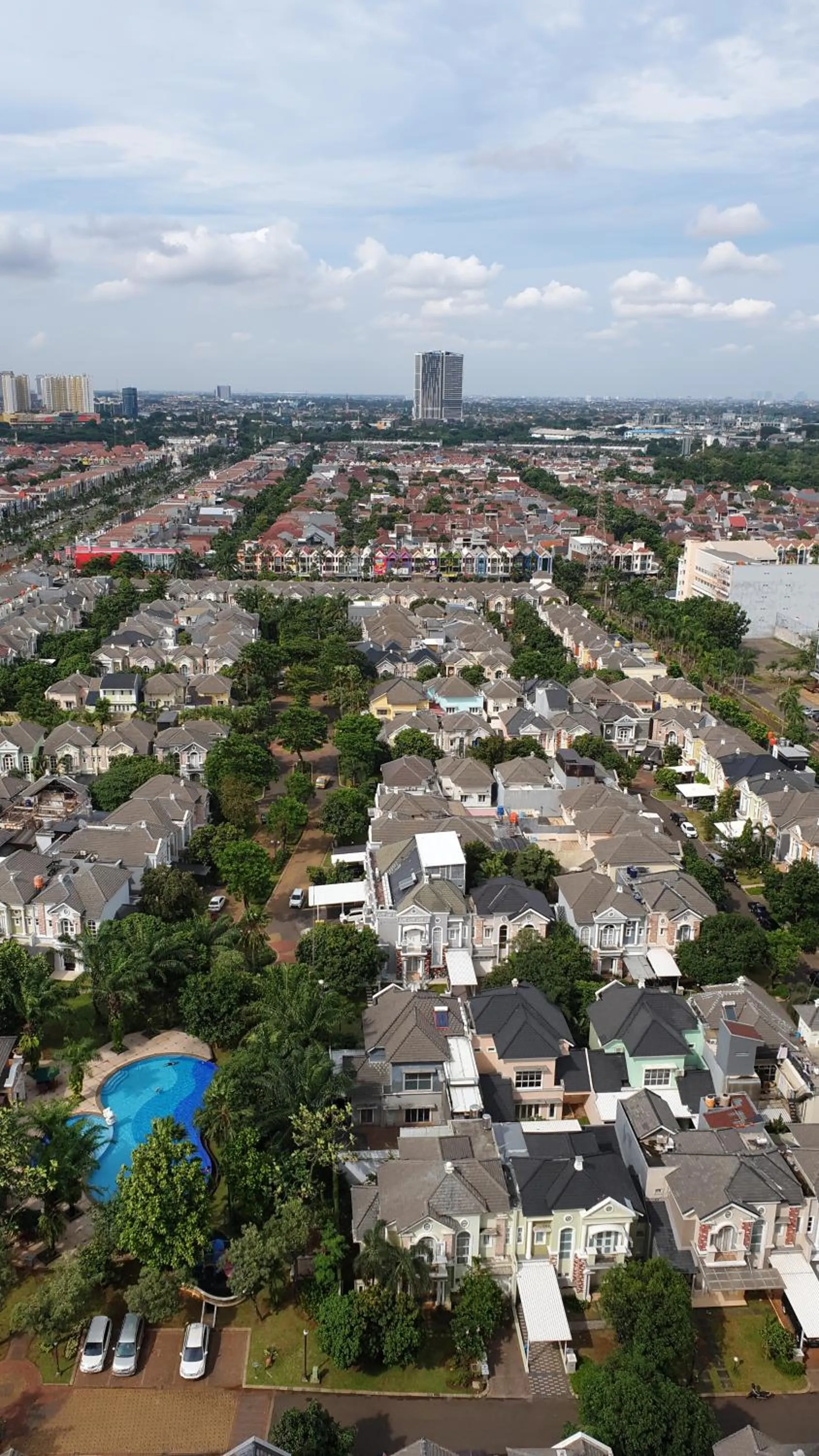 City view in M-Town Signature Gading Serpong by J`s Luxury Apartment