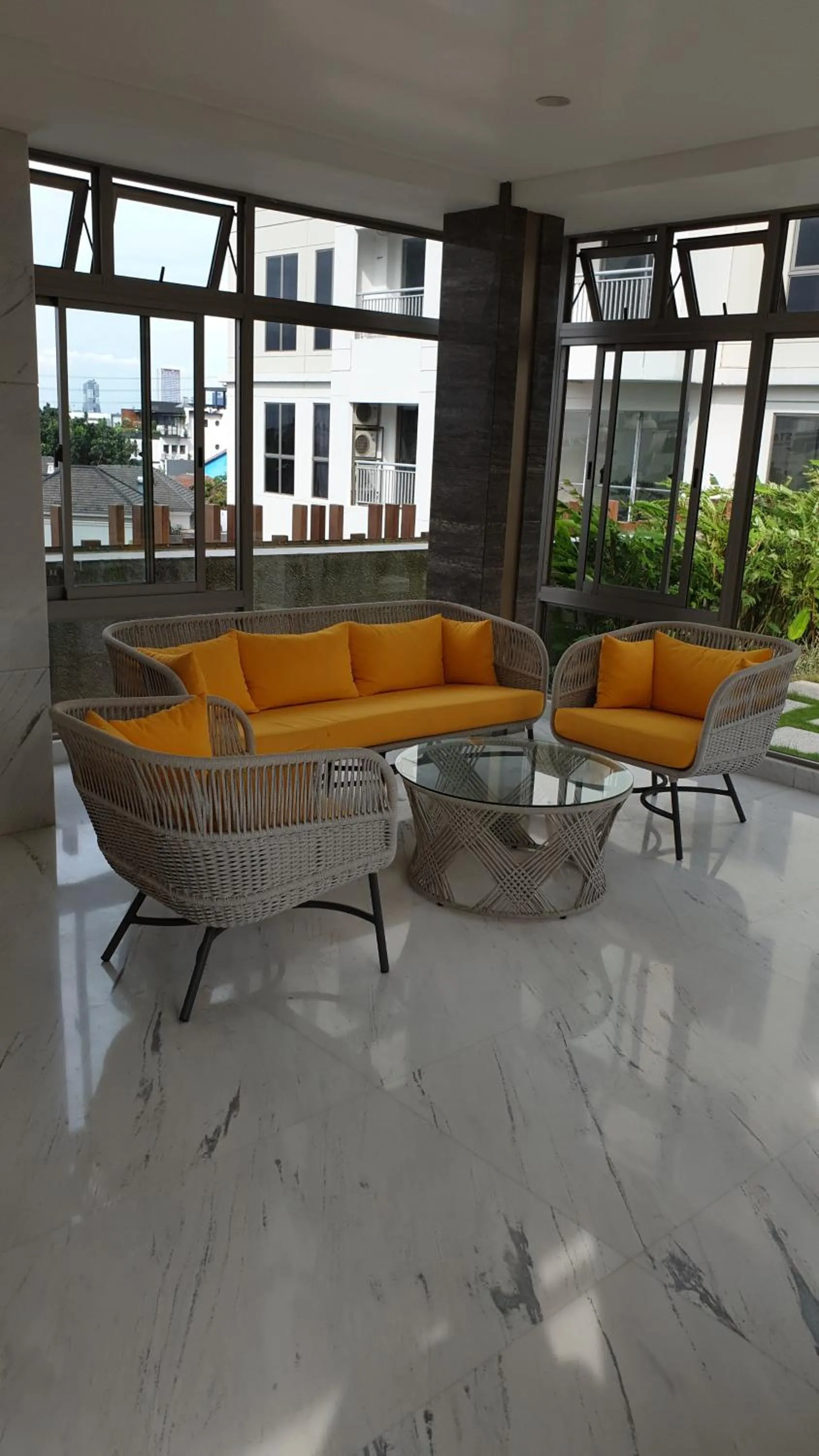 Seating area in M-Town Signature Gading Serpong by J`s Luxury Apartment