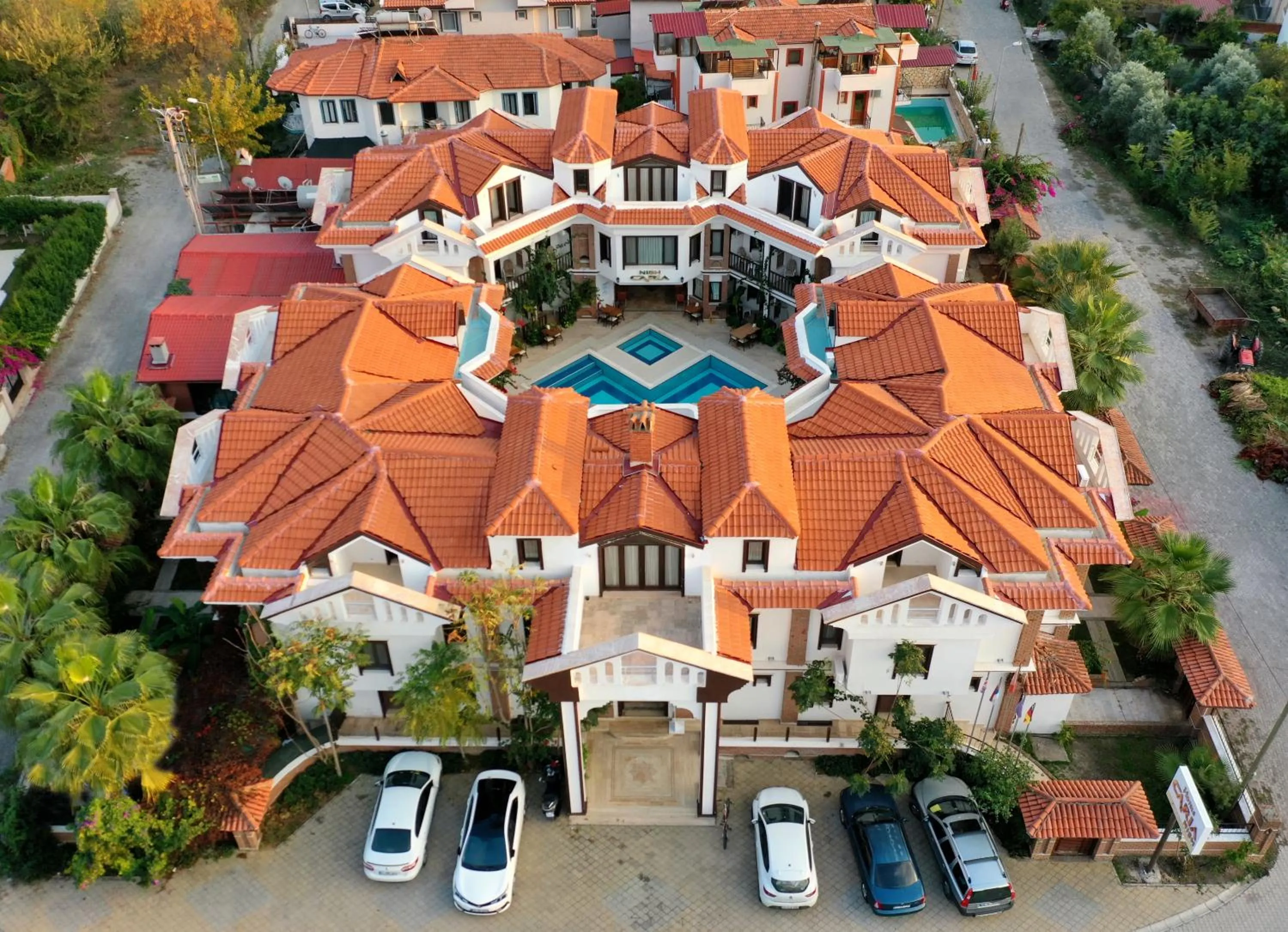 Bird's eye view in Dalyan Hotel Nish Caria