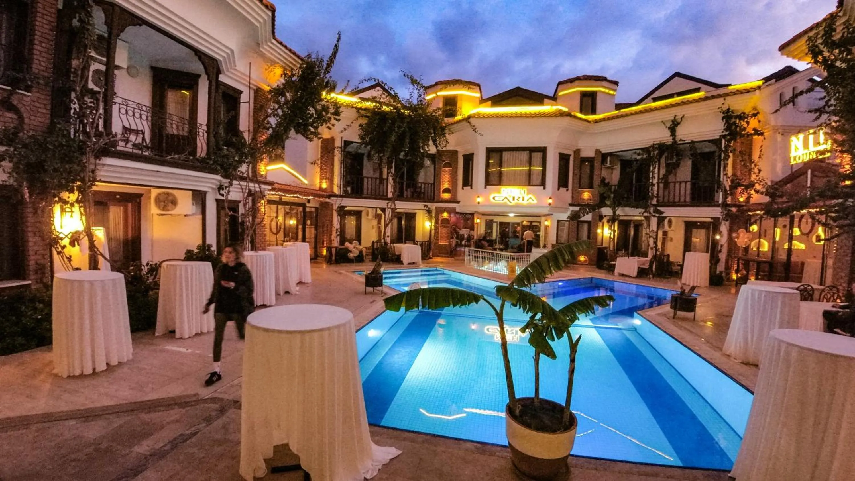 Swimming pool in Dalyan Hotel Nish Caria