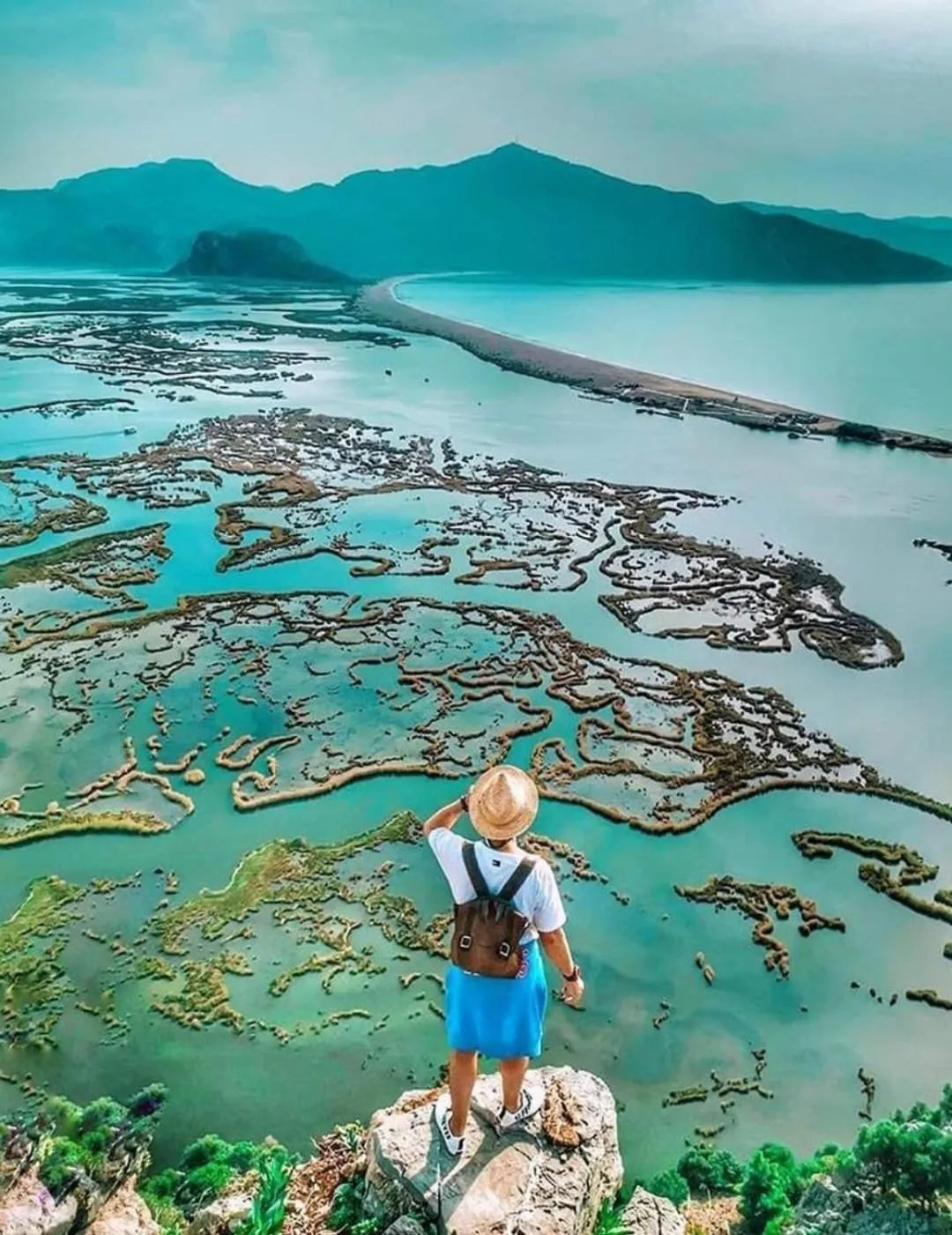 Bird's eye view in Dalyan Hotel Nish Caria