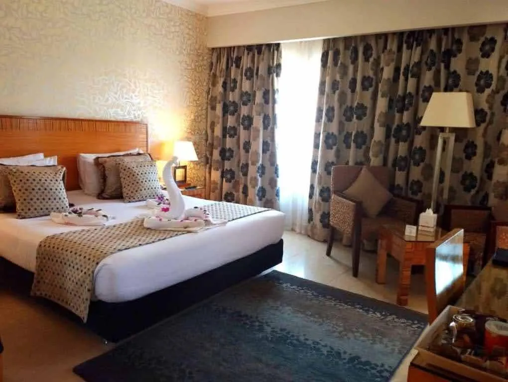 Bed in Taba Sands Hotel & Casino