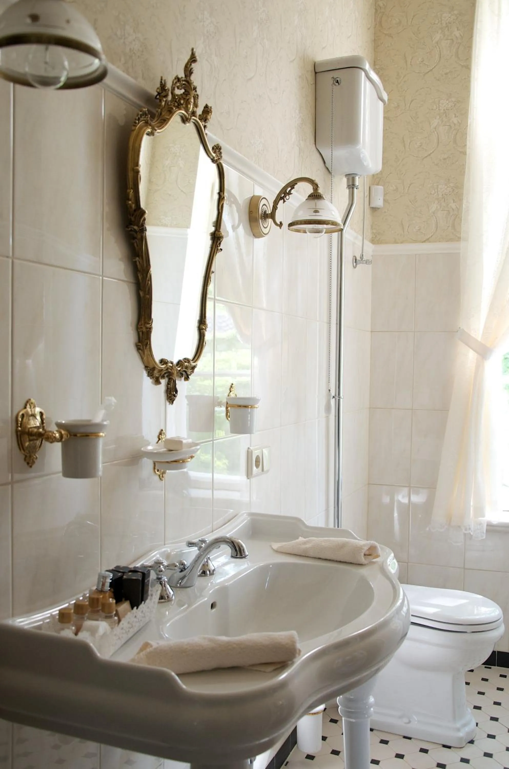 Toilet in Liepupe Manor