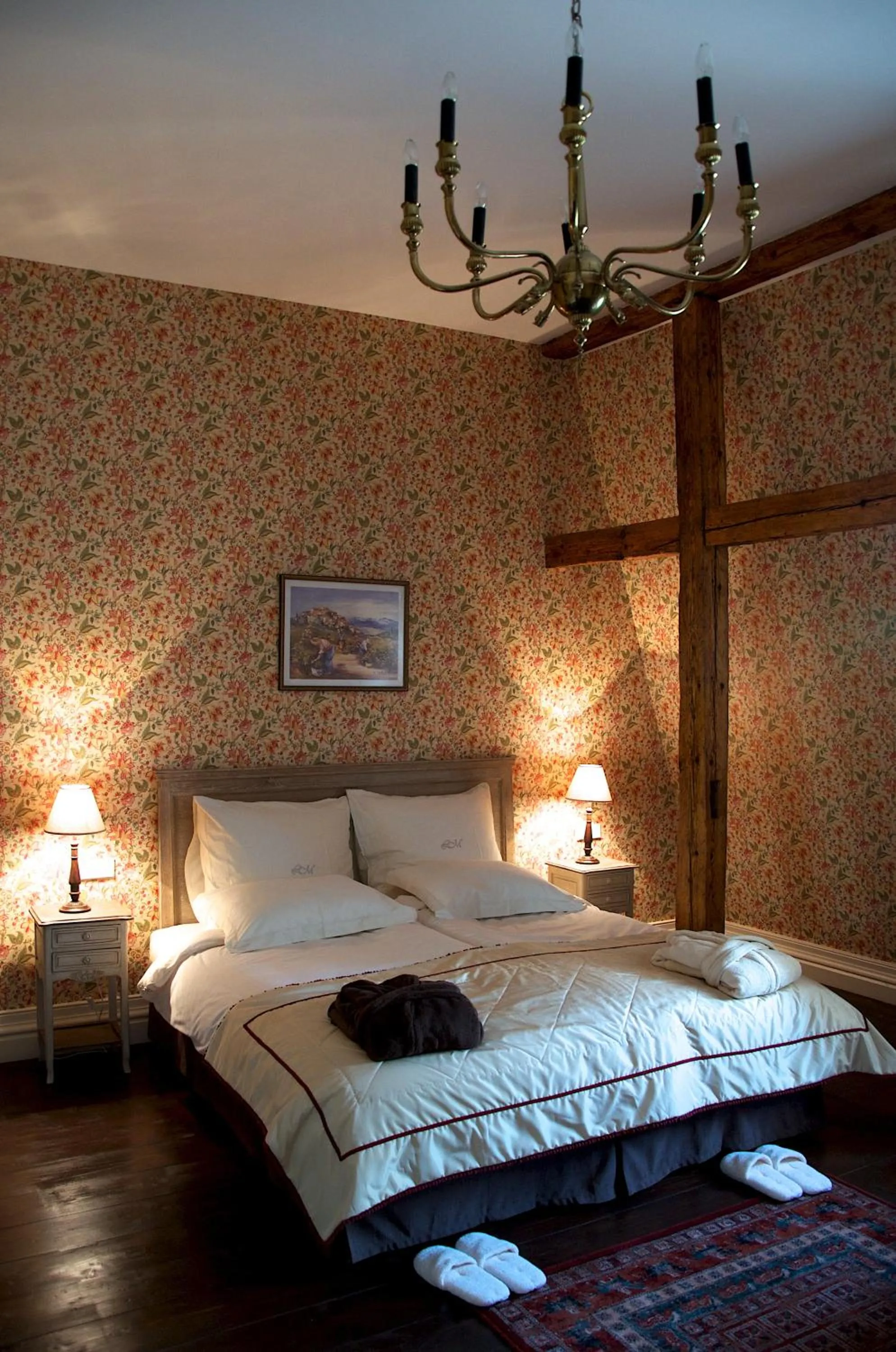 Bedroom, Bed in Liepupe Manor