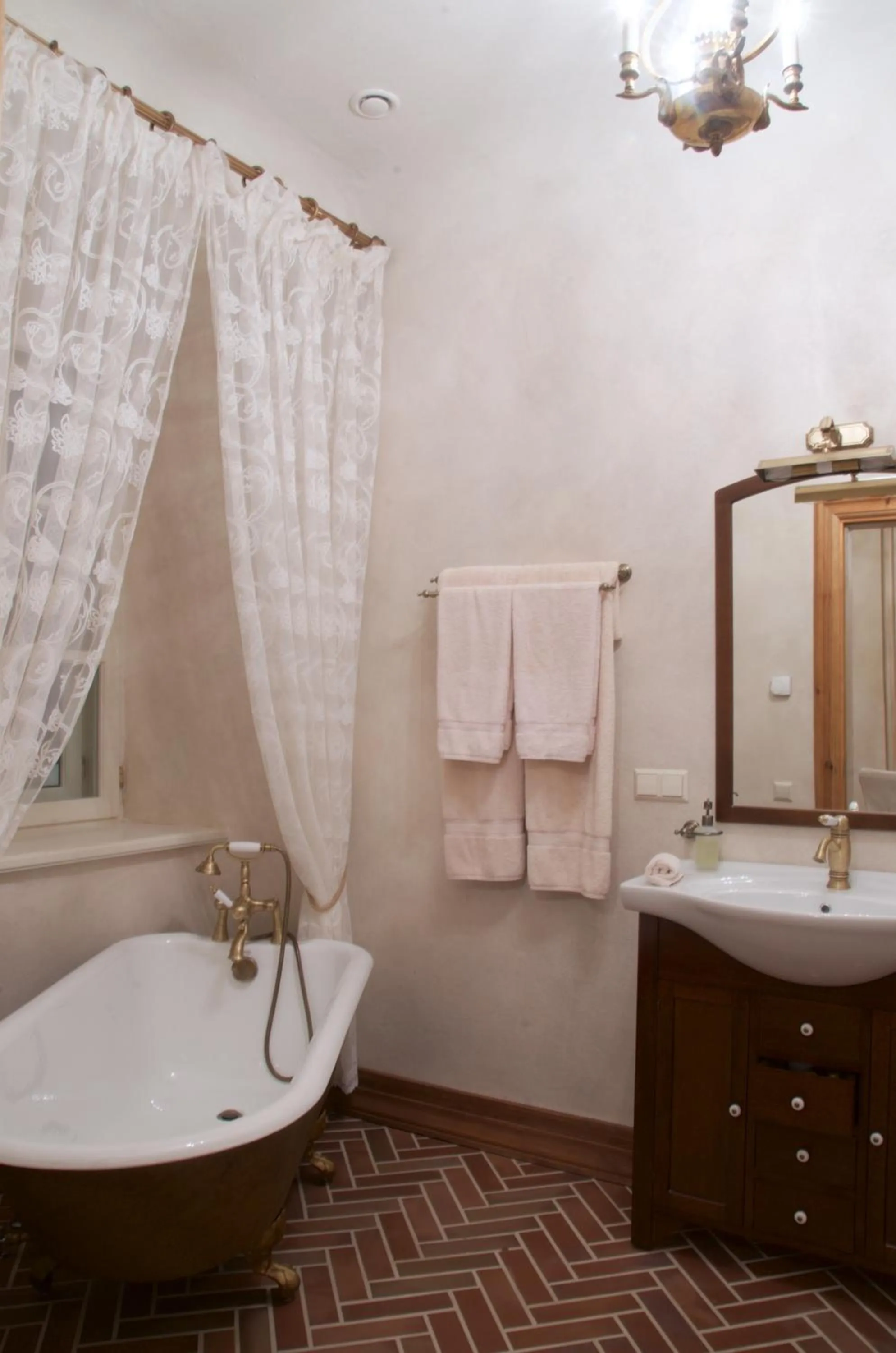 Bathroom in Liepupe Manor