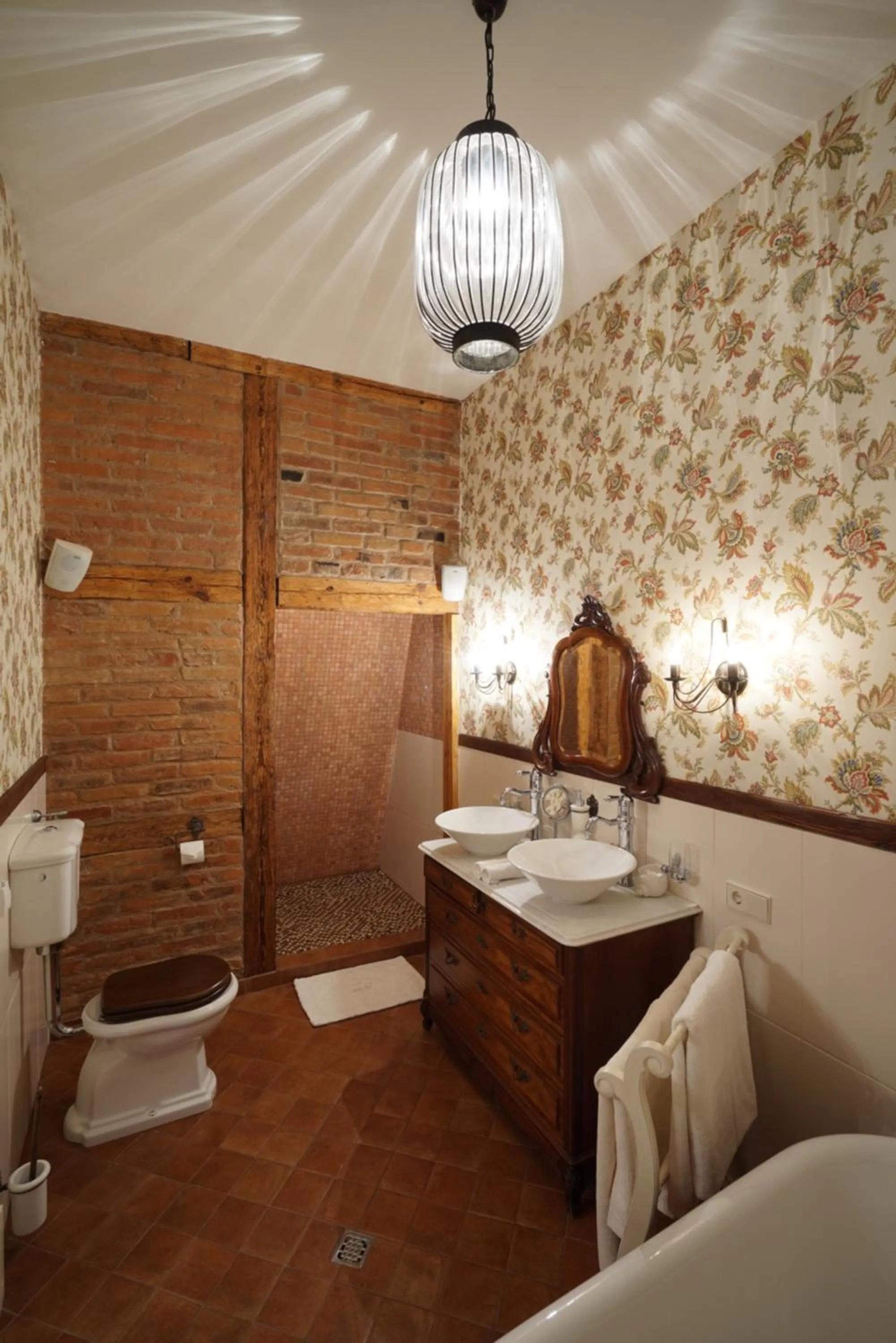 Bathroom in Liepupe Manor