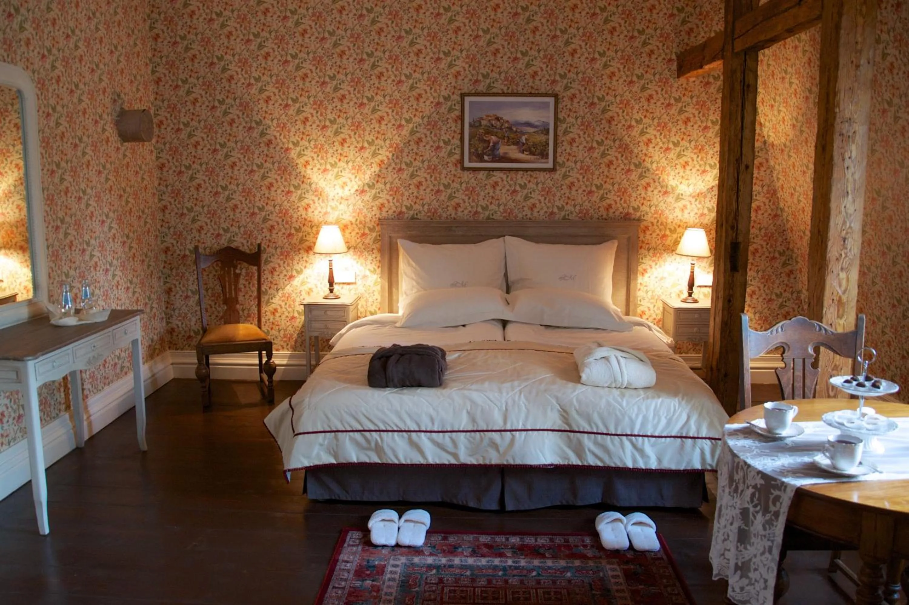 Bedroom, Bed in Liepupe Manor