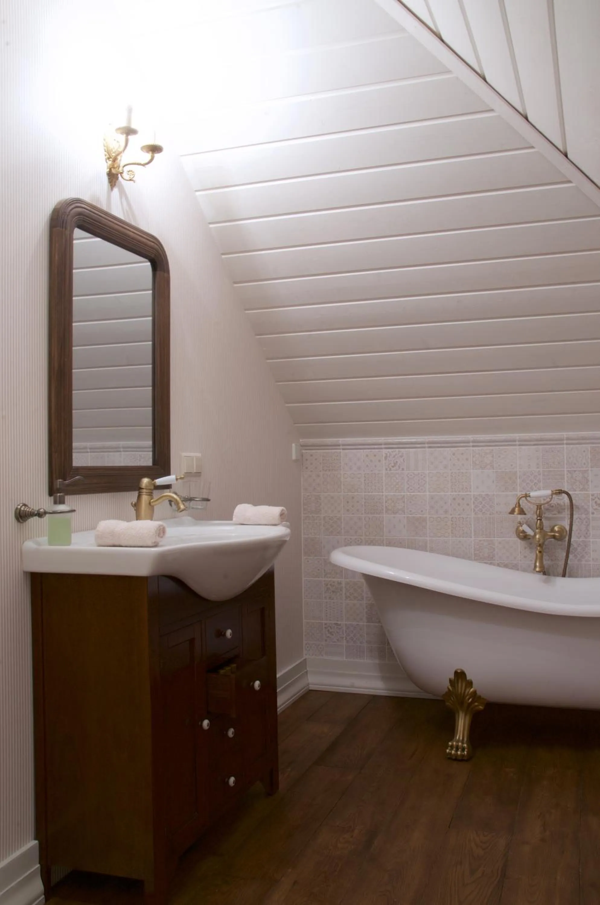 Bathroom in Liepupe Manor