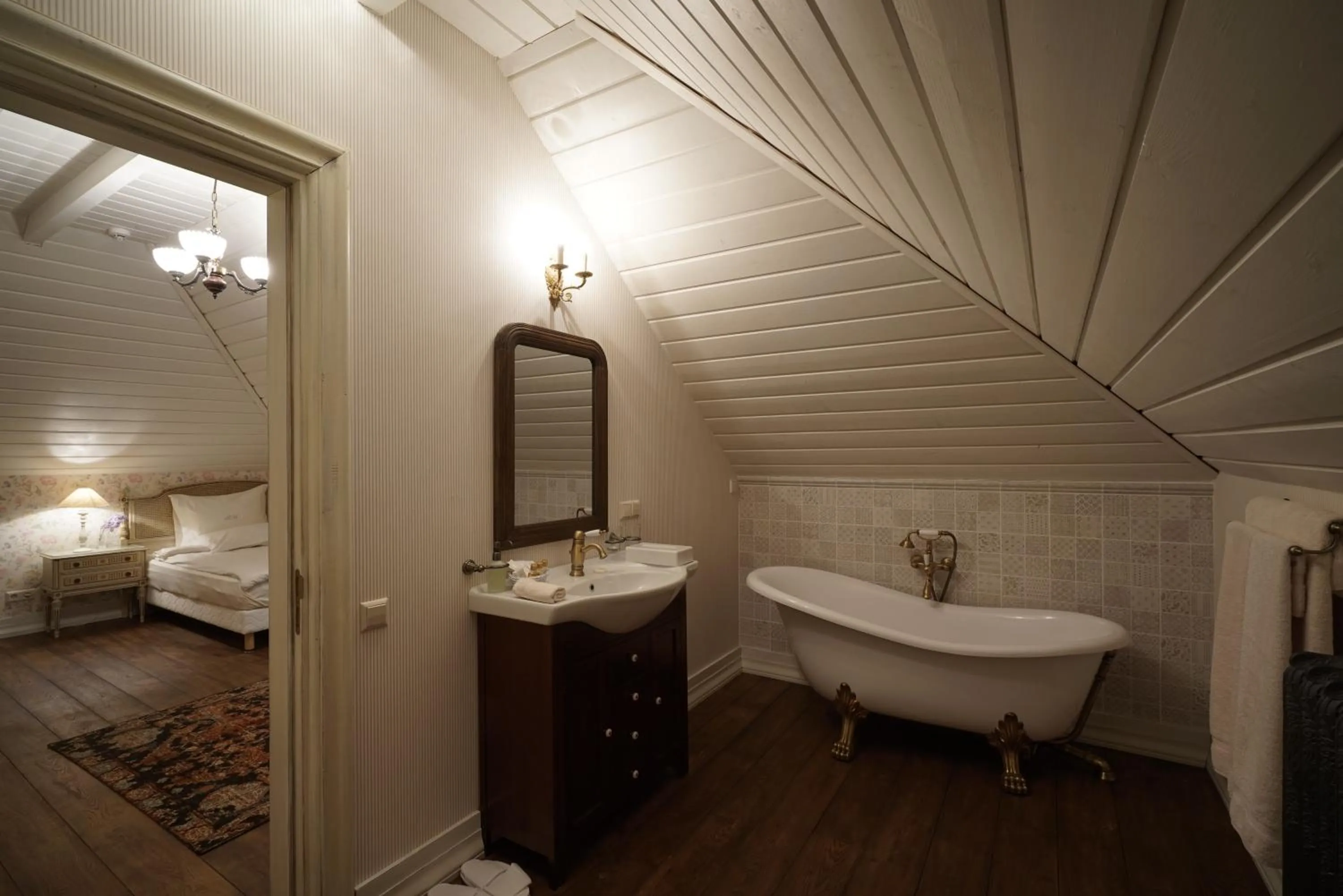 Bathroom in Liepupe Manor