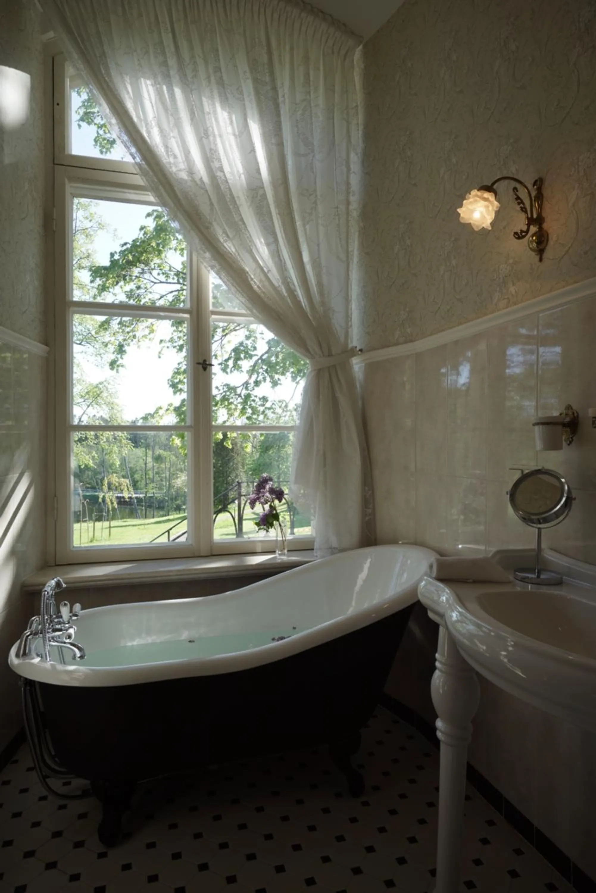 Bathroom in Liepupe Manor
