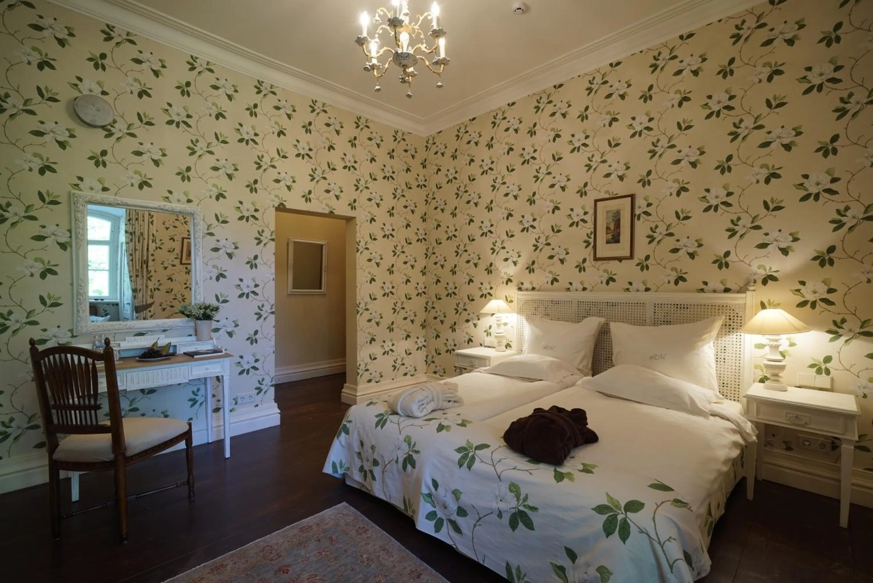 Photo of the whole room, Bed in Liepupe Manor