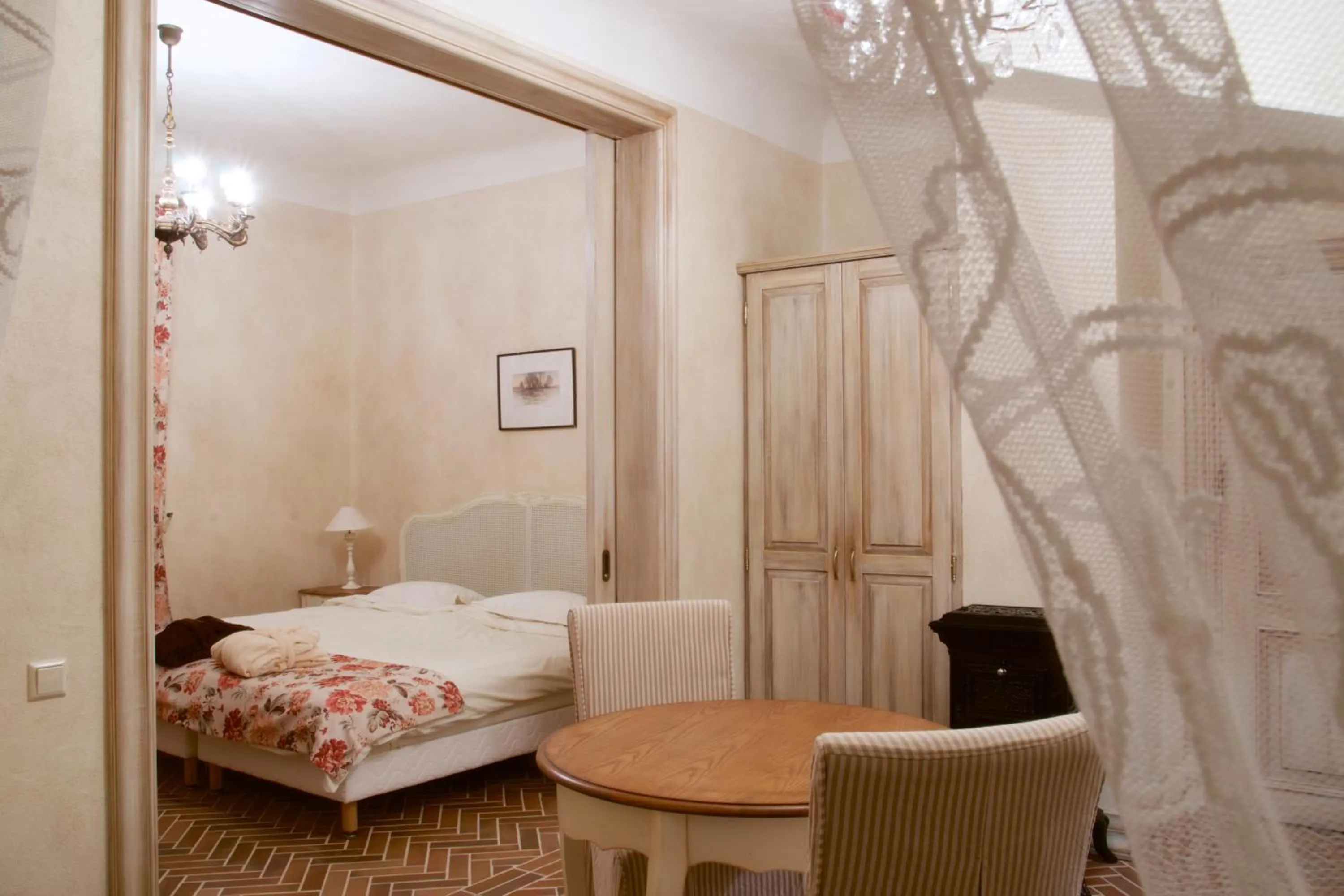 Photo of the whole room, Bed in Liepupe Manor