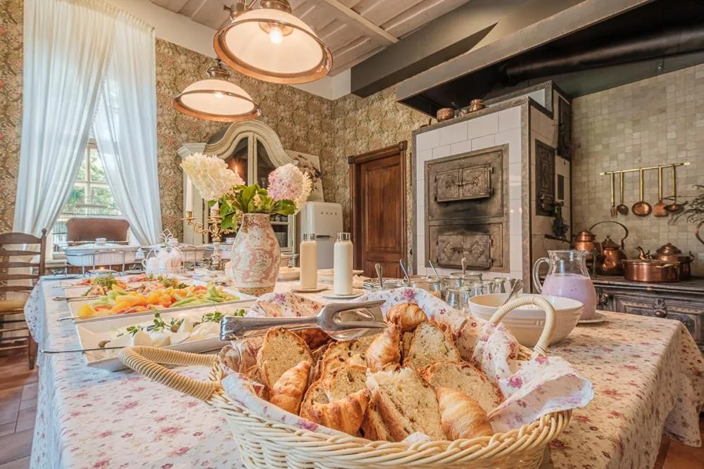 Buffet breakfast in Liepupe Manor