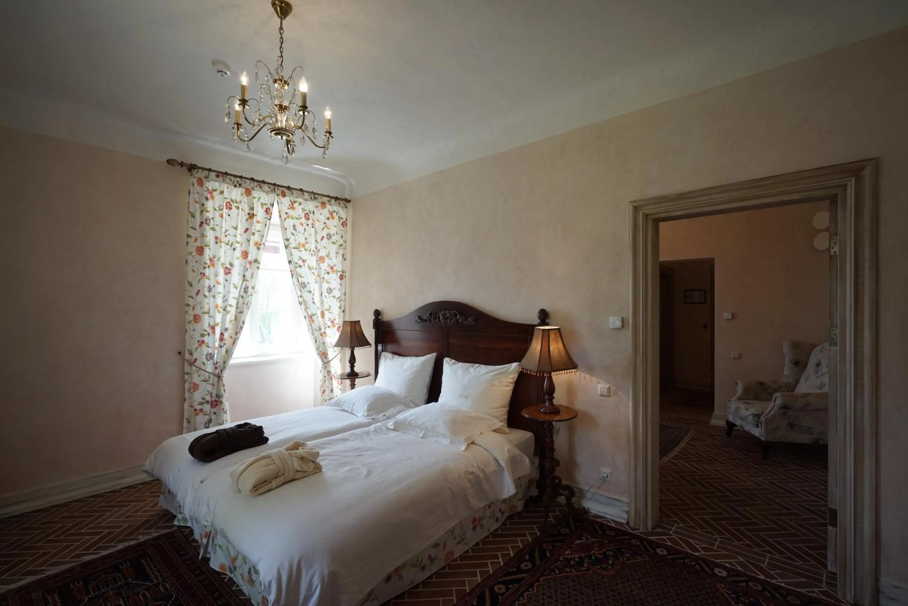 Photo of the whole room, Bed in Liepupe Manor