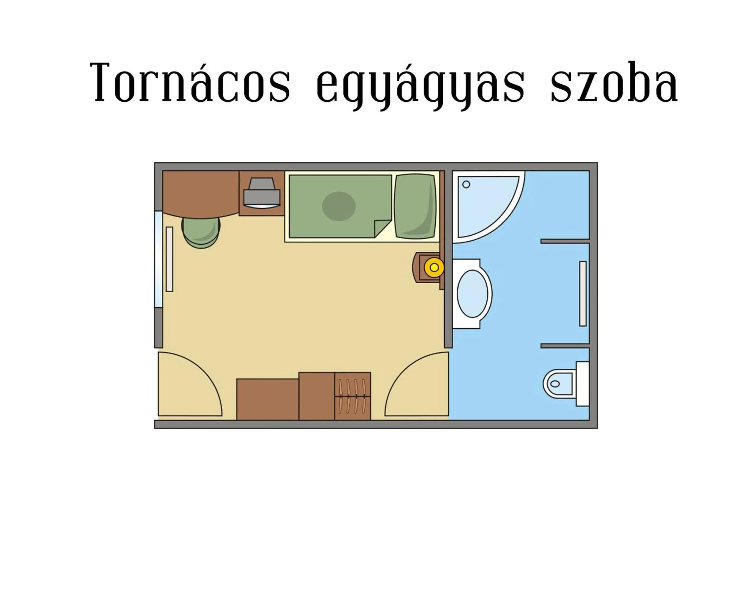 Floor plan in Geréby Kúria Hotel és Lovasudvar