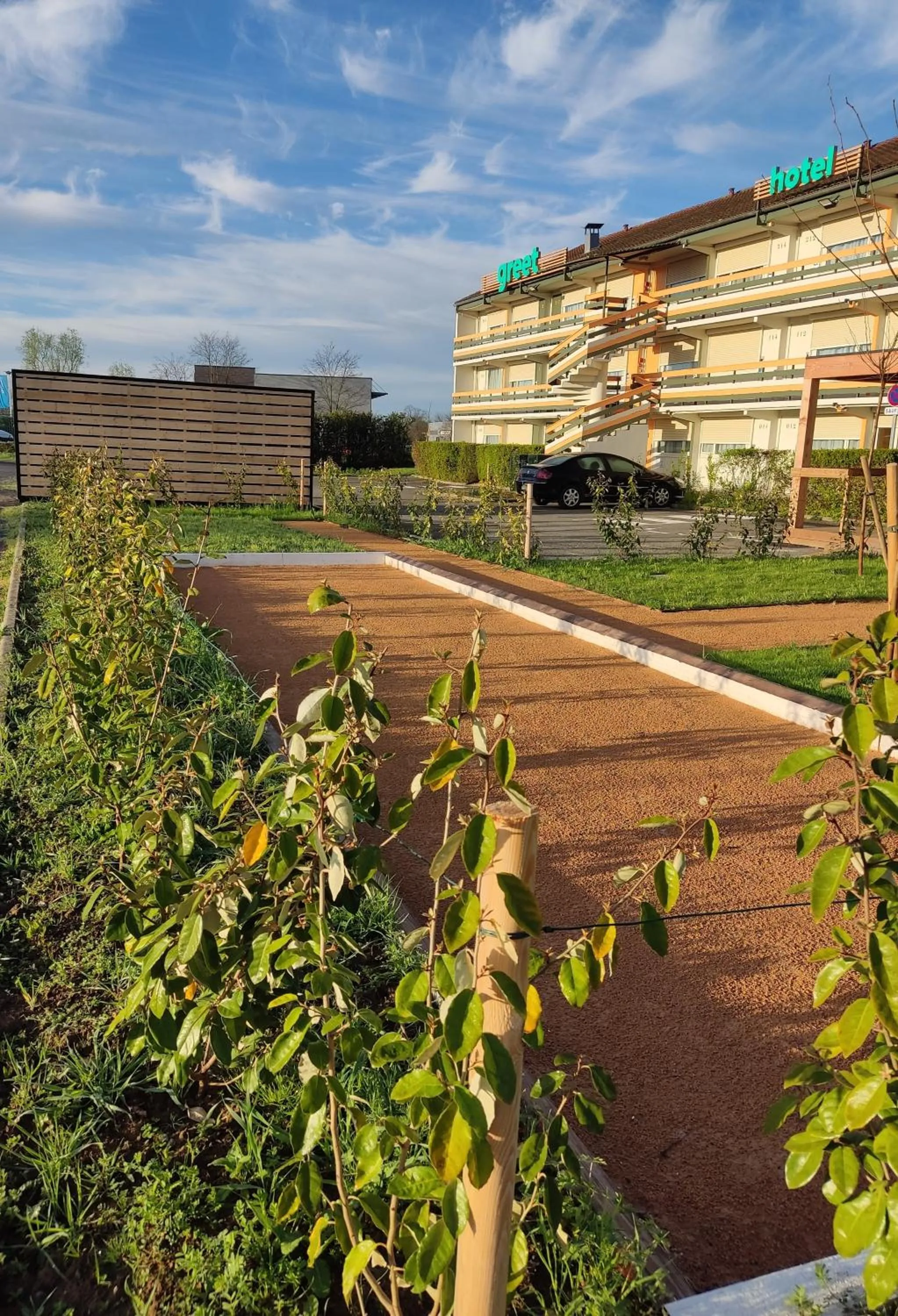 Property building in greet Hotel Belleville en Beaujolais A6