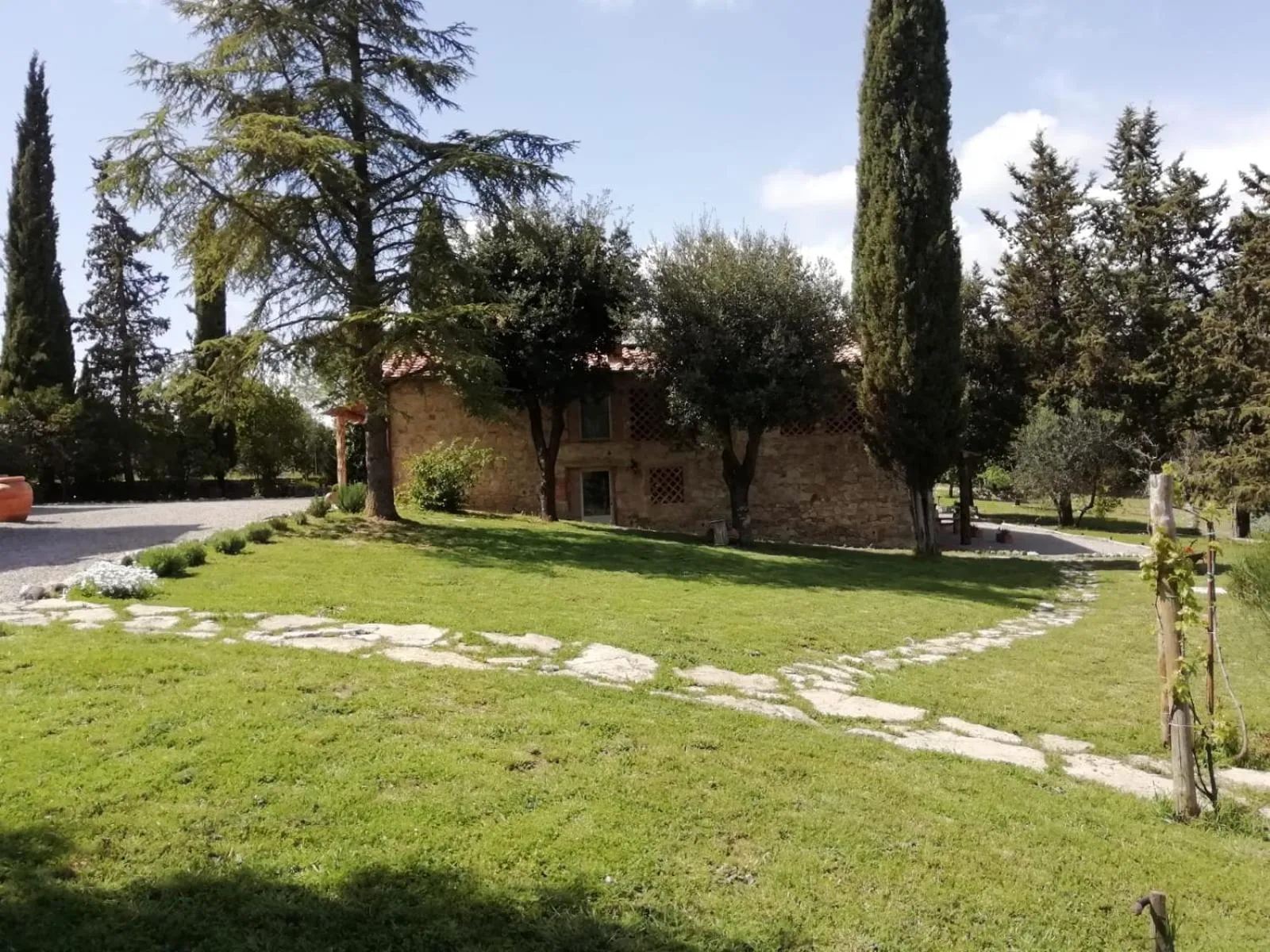 Garden in B&B CASAGRANDE