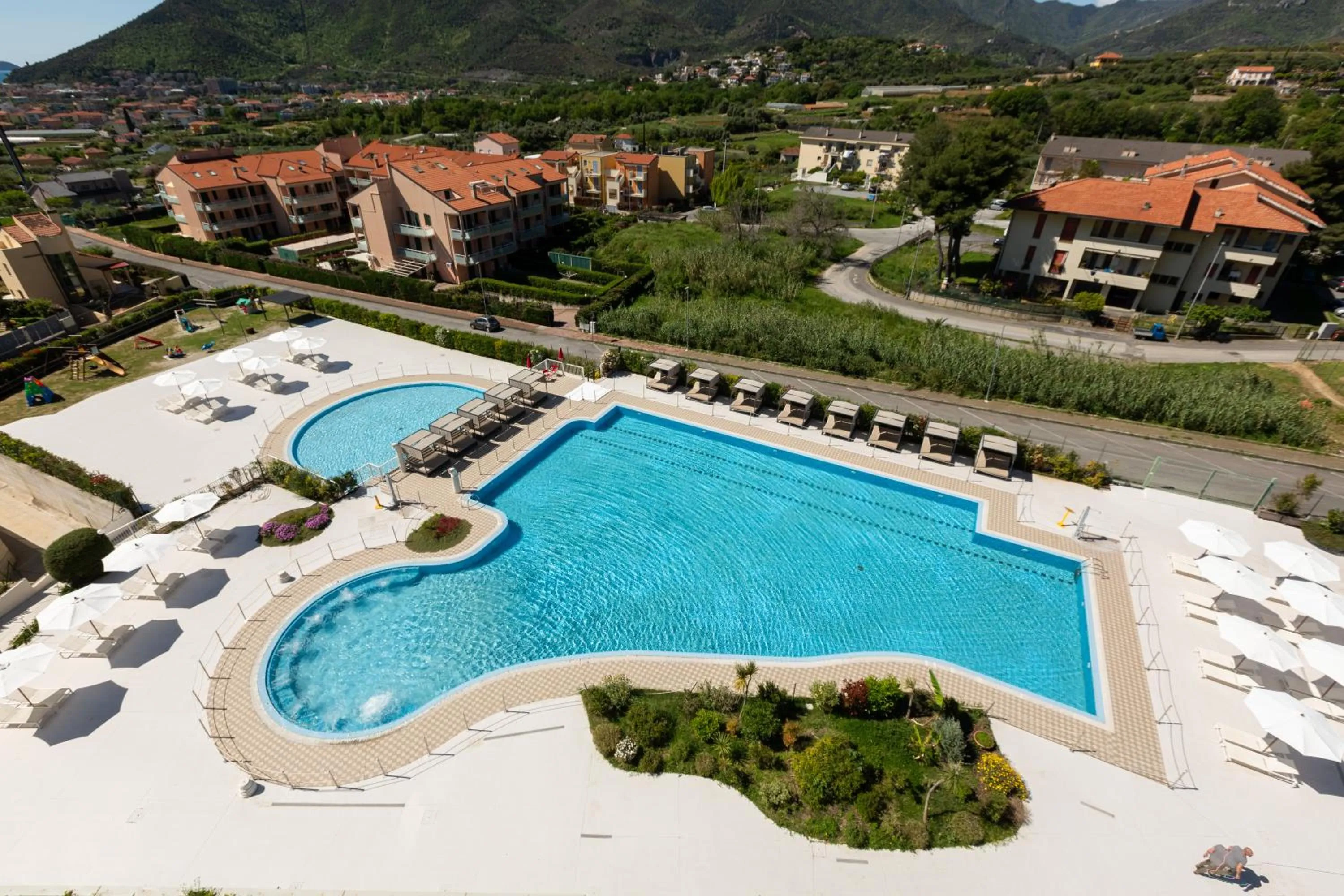 Swimming pool in Ai Pozzi Village Resort & SPA