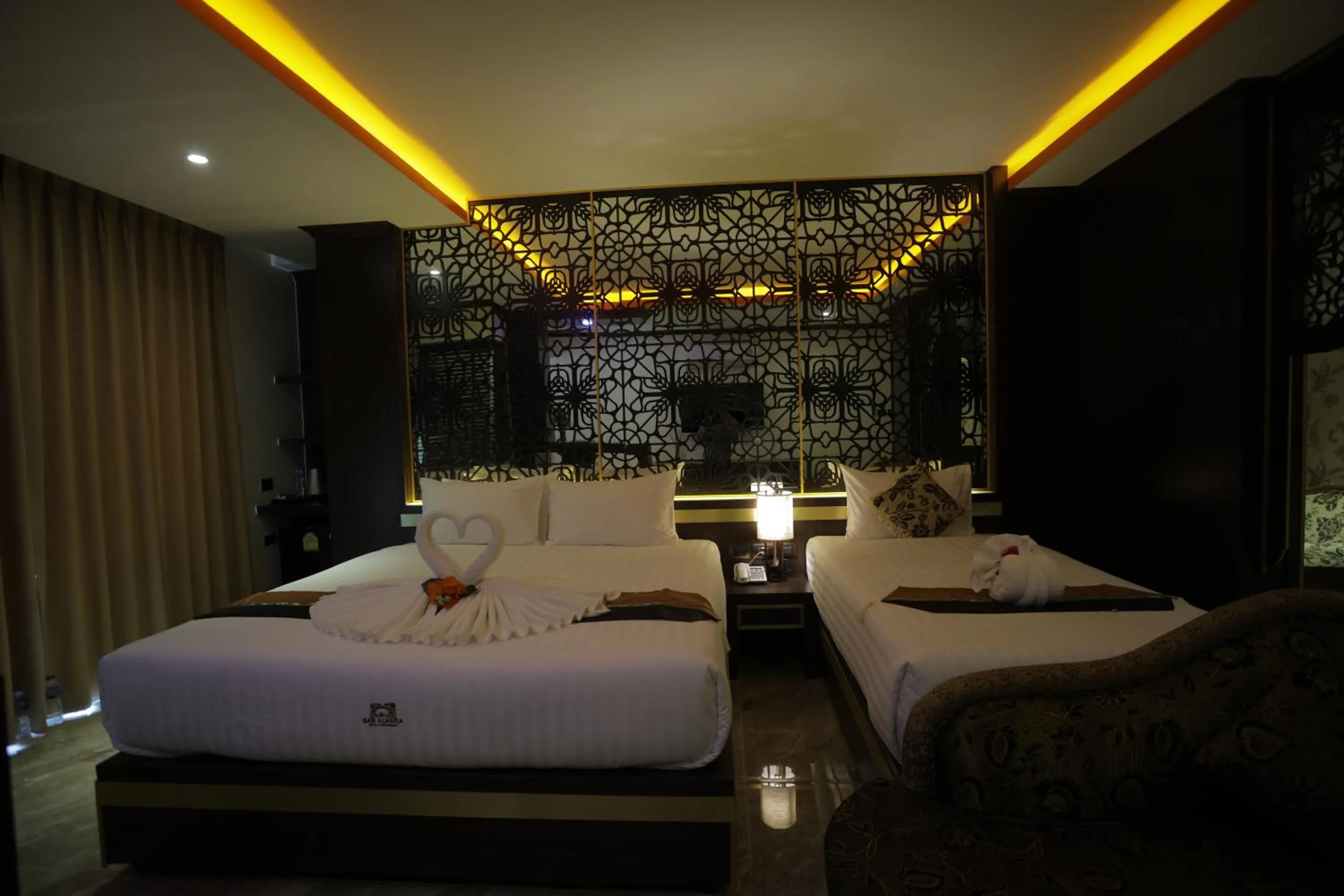 Bed in BAB ALHARA HOTEL