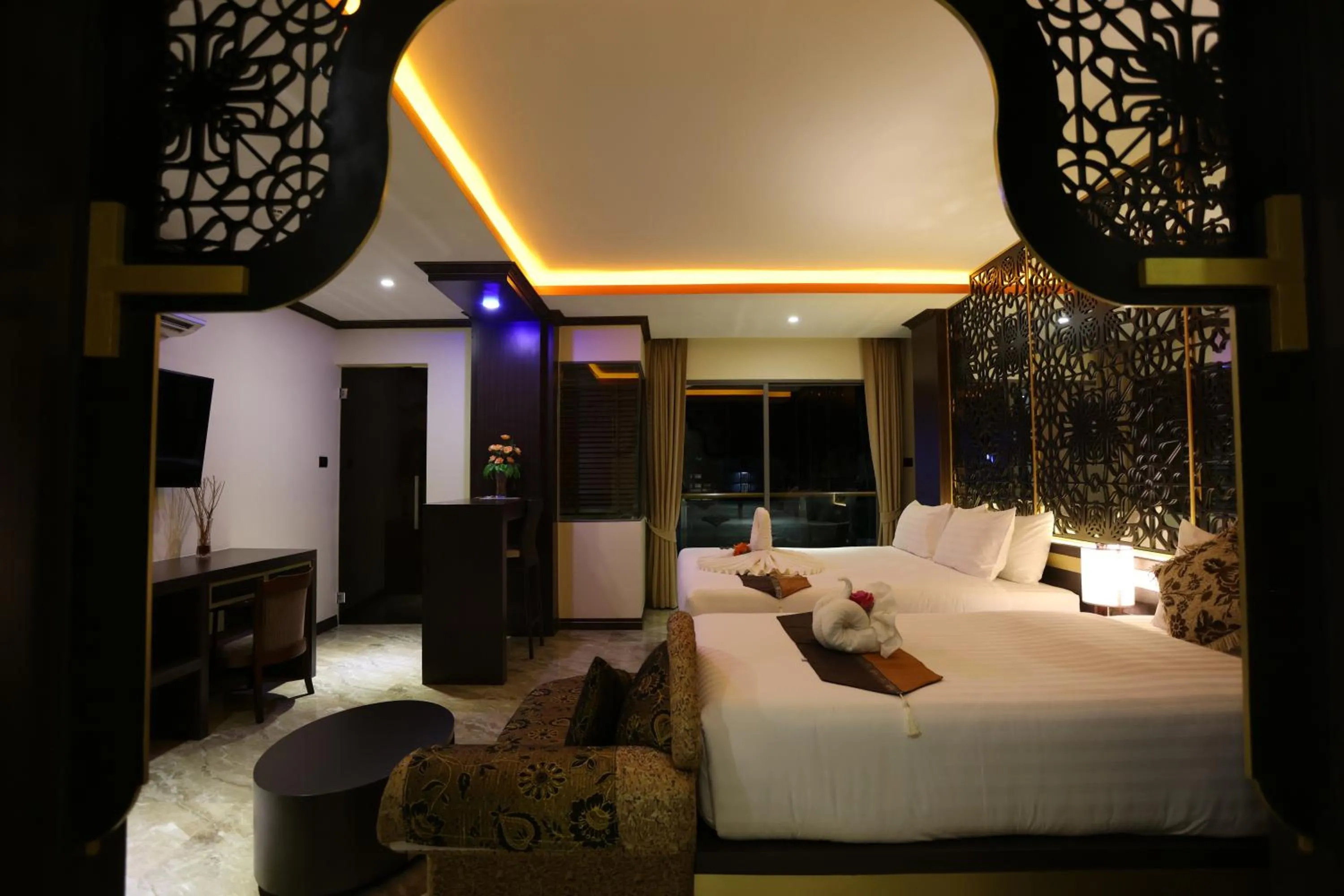 Bed in BAB ALHARA HOTEL