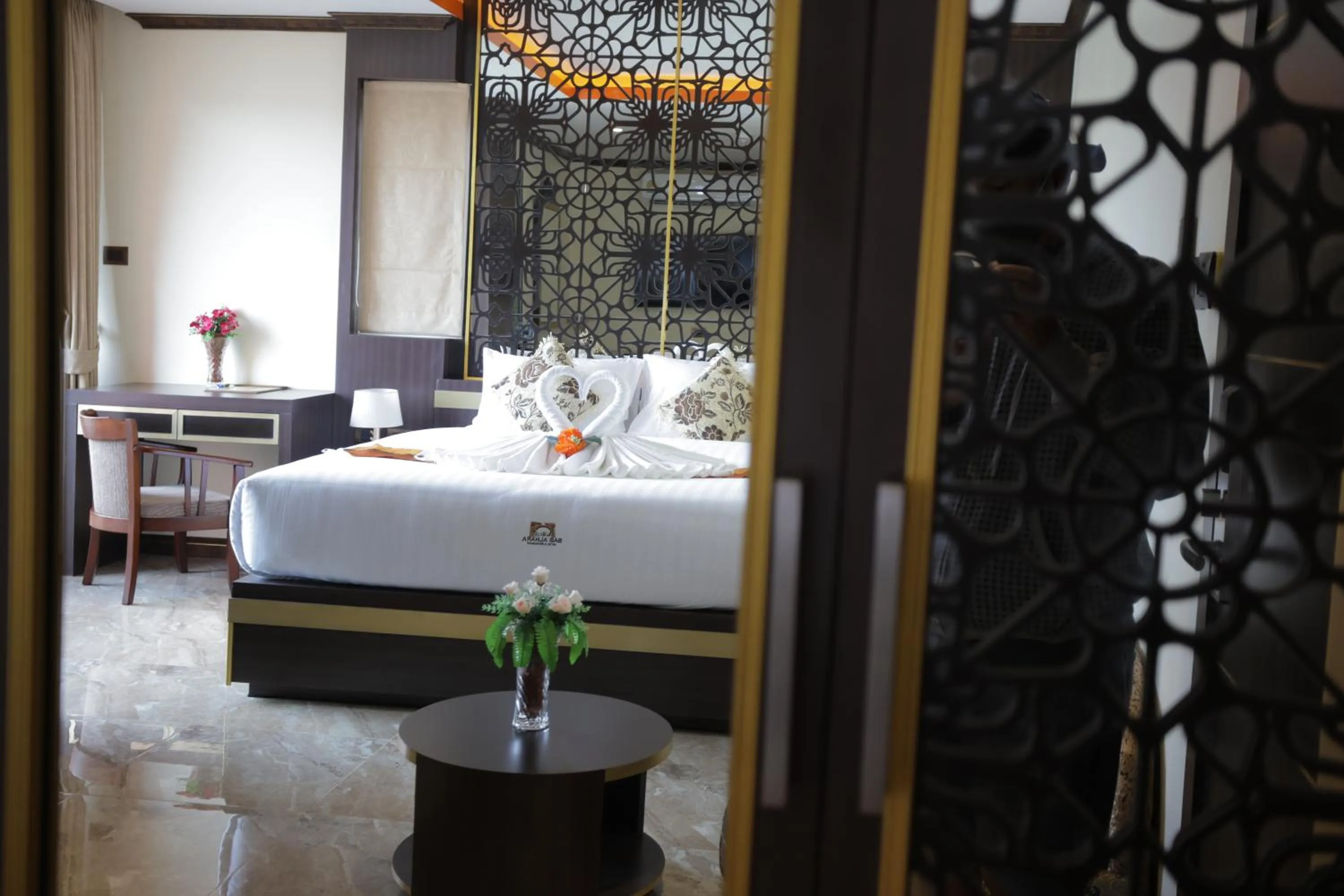 Bed in BAB ALHARA HOTEL