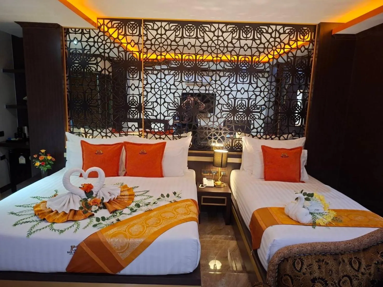 Bed in BAB ALHARA HOTEL