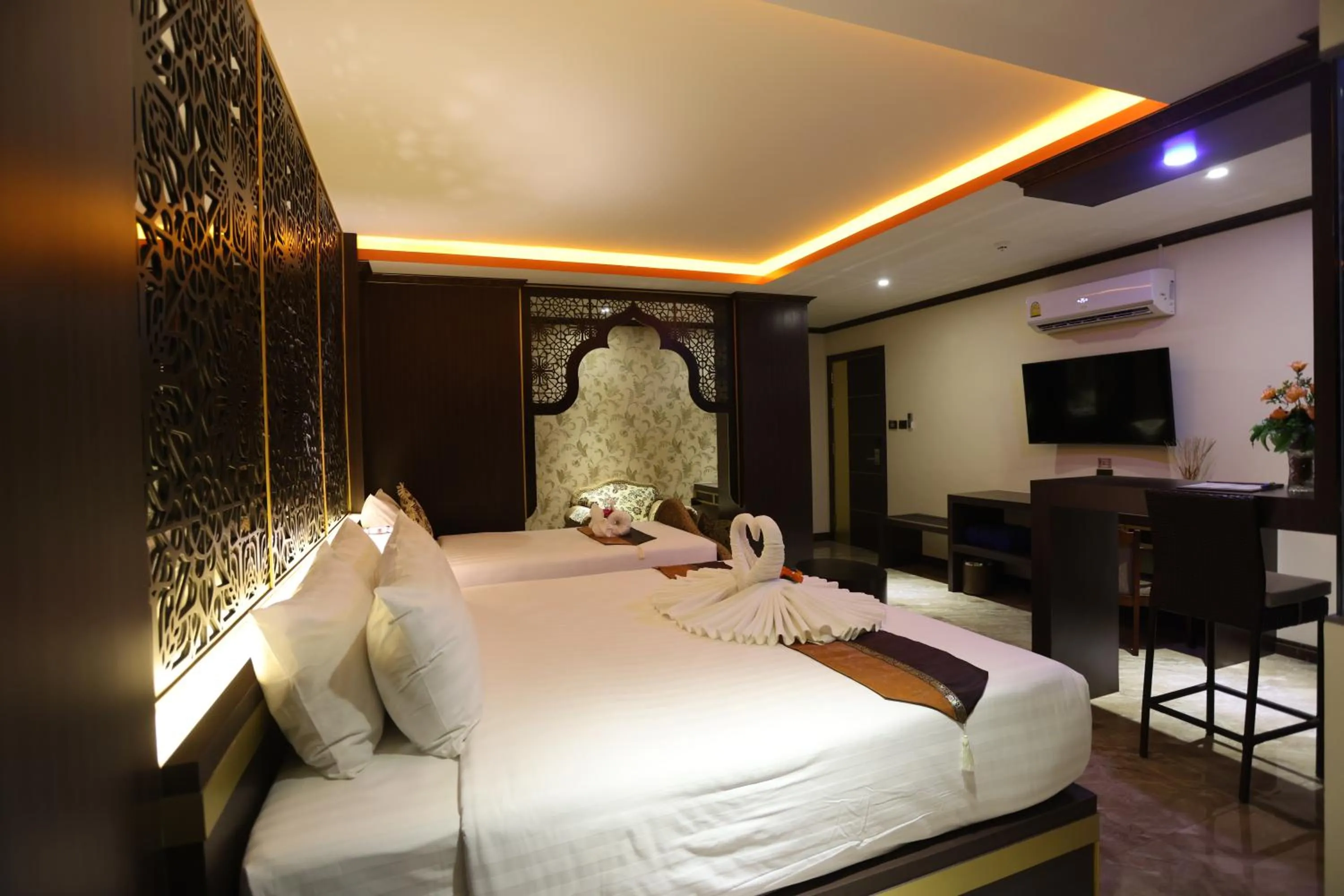 Bed in BAB ALHARA HOTEL