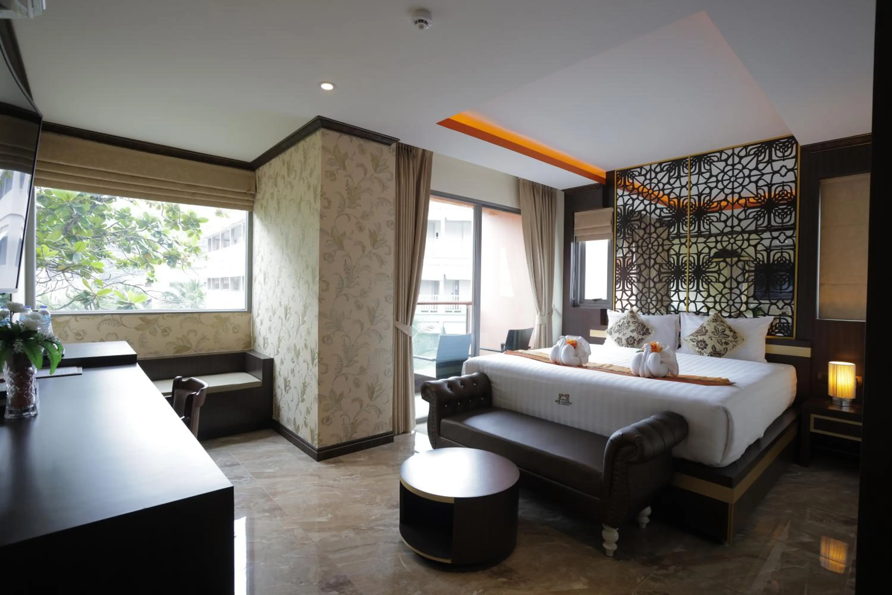 Bed in BAB ALHARA HOTEL