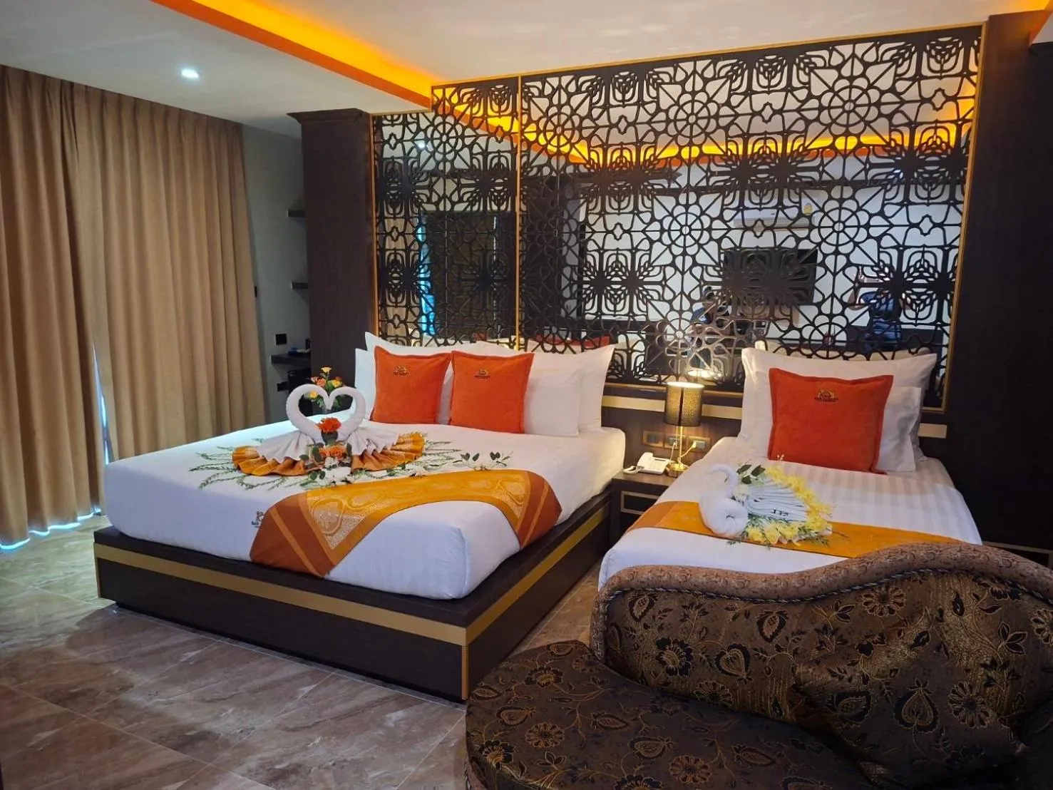 Bed in BAB ALHARA HOTEL