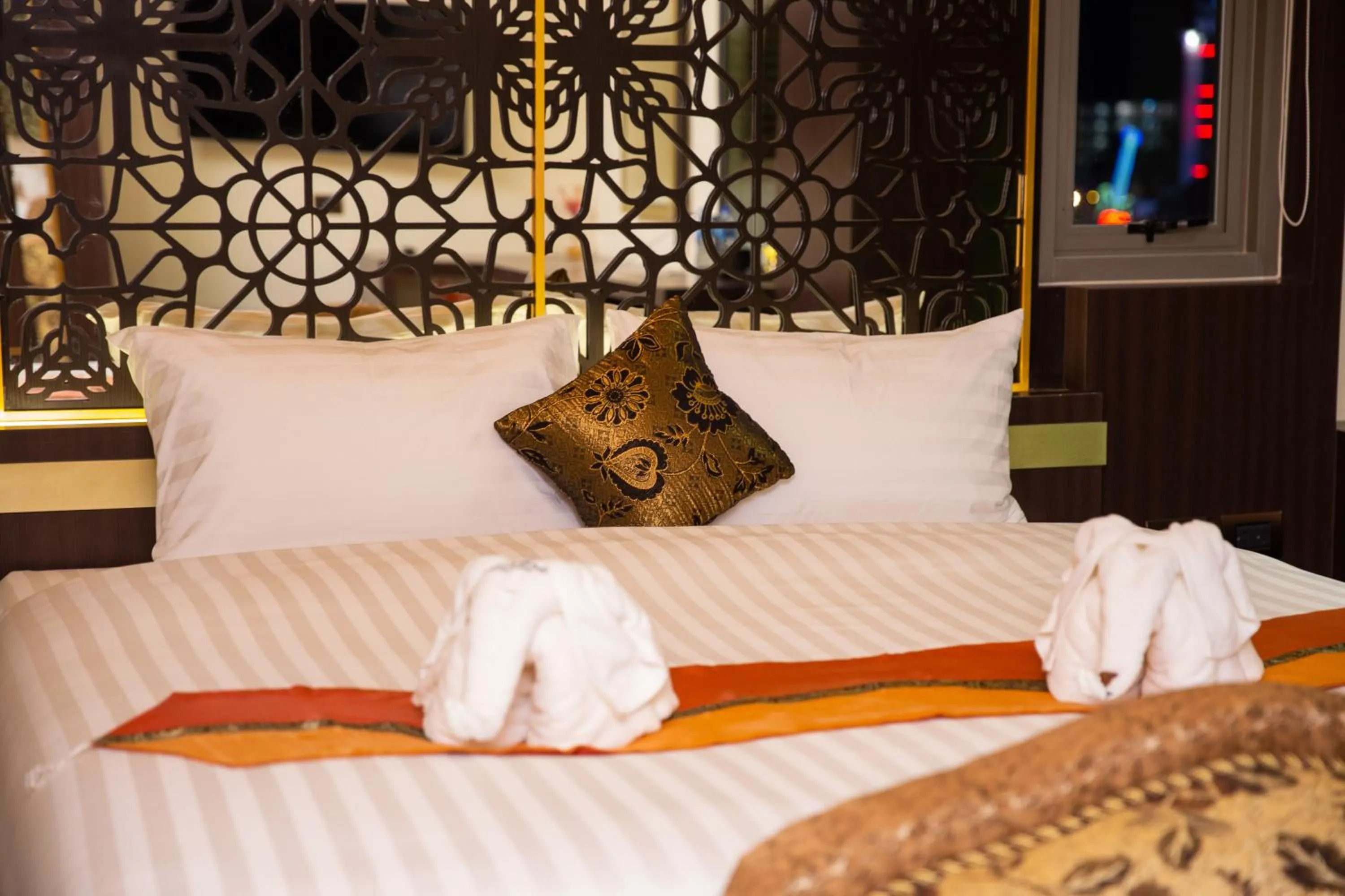 Bed in BAB ALHARA HOTEL