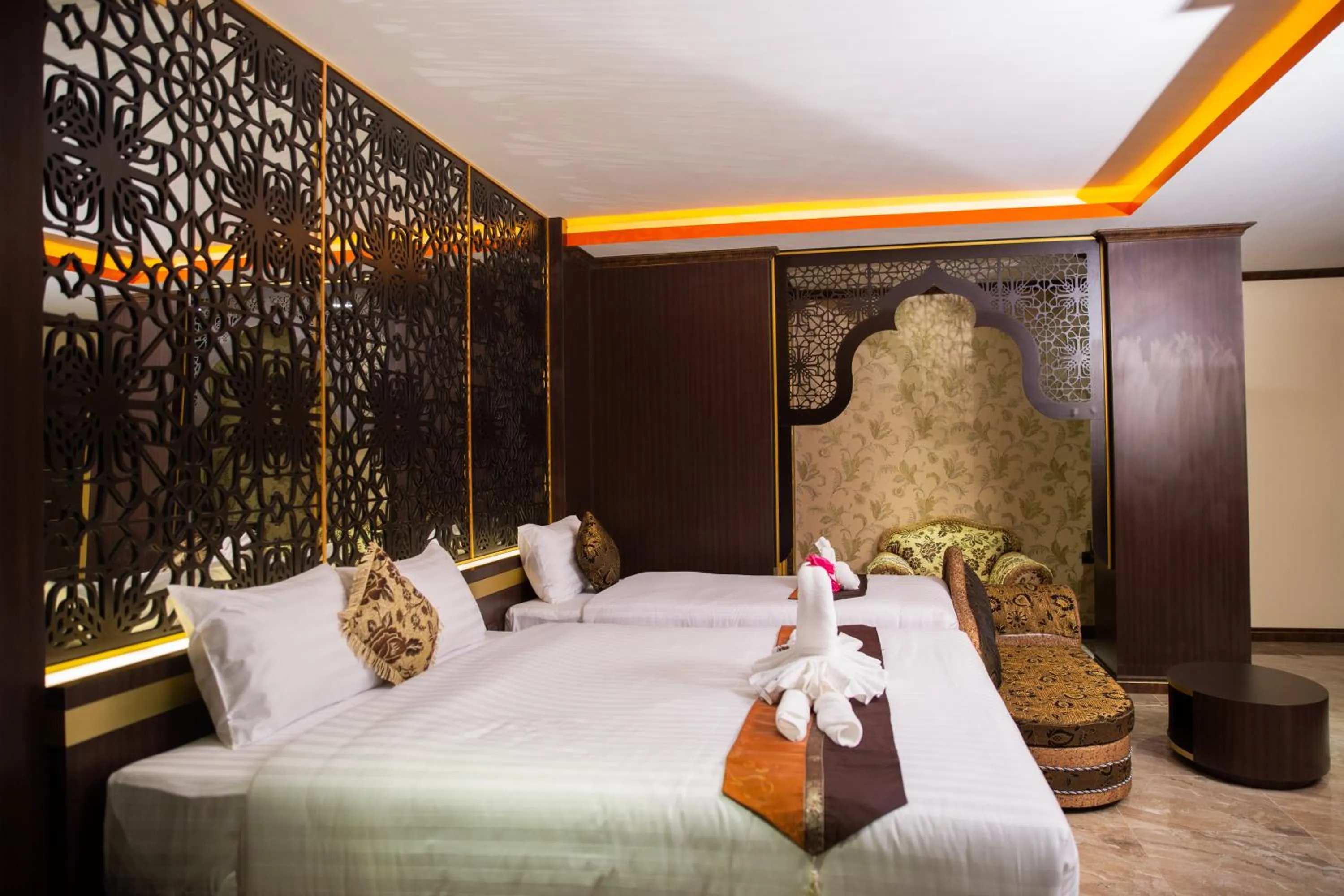 Bed in BAB ALHARA HOTEL