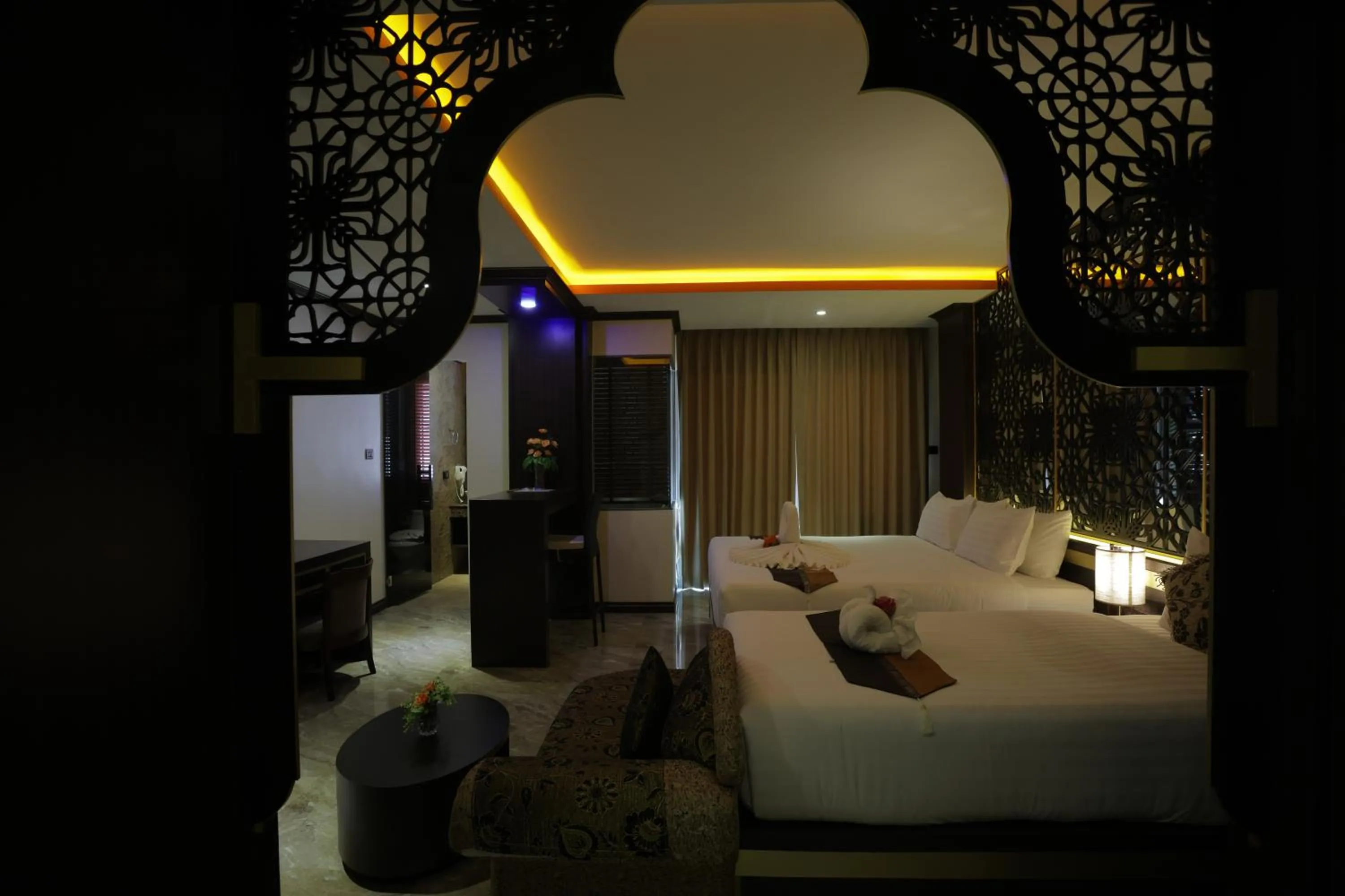 Bed in BAB ALHARA HOTEL