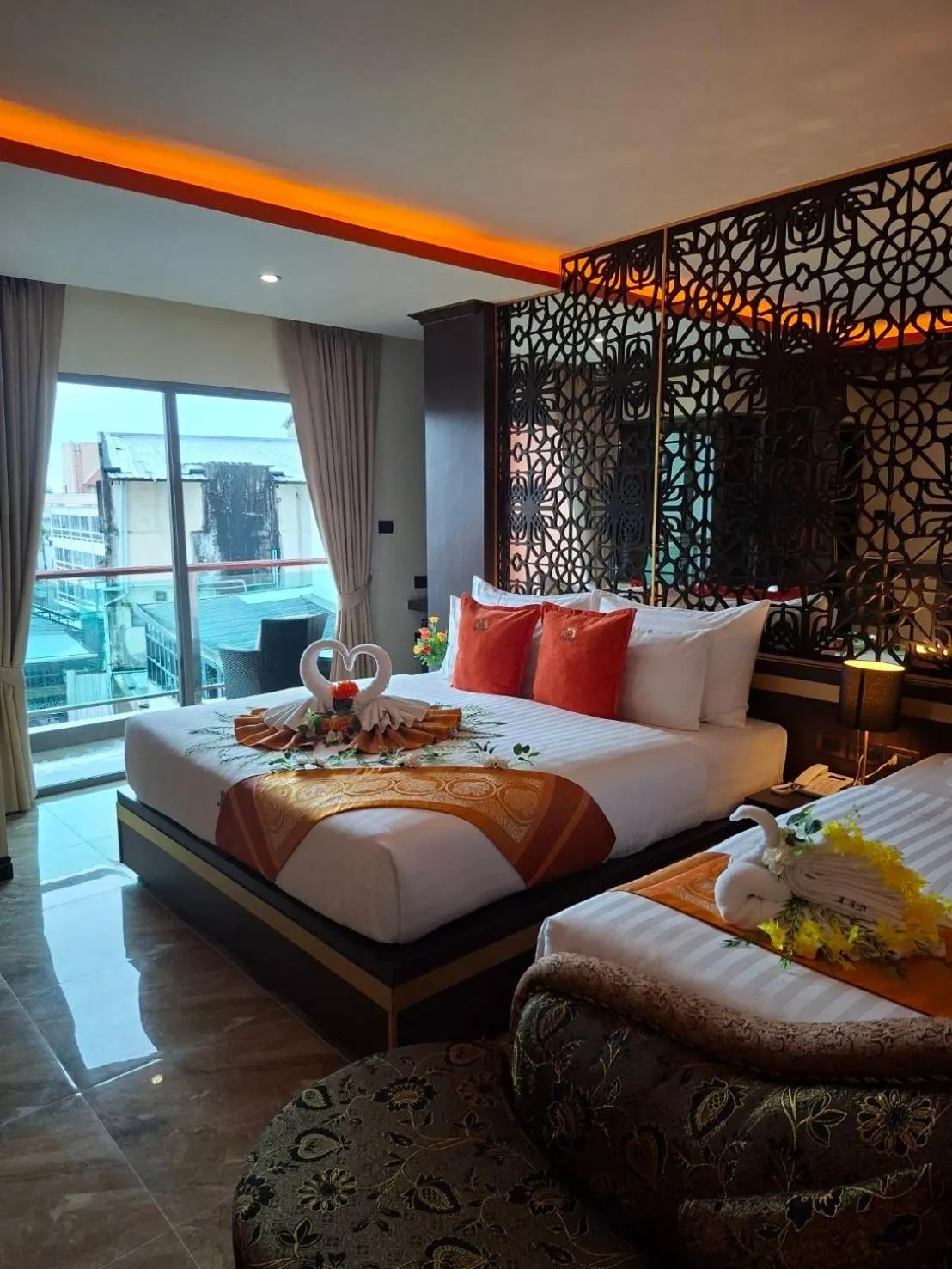 Bed in BAB ALHARA HOTEL