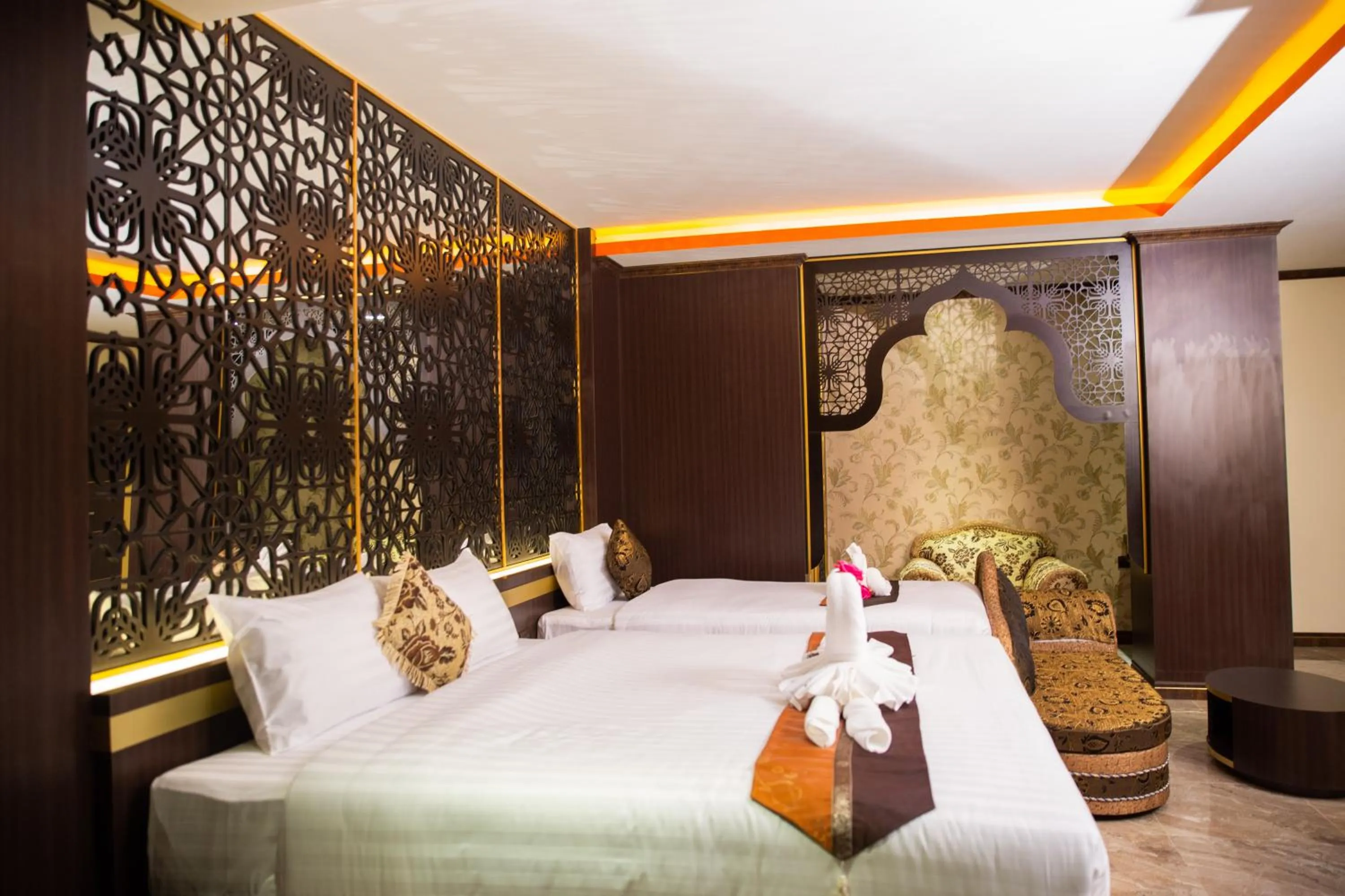 Bed in BAB ALHARA HOTEL