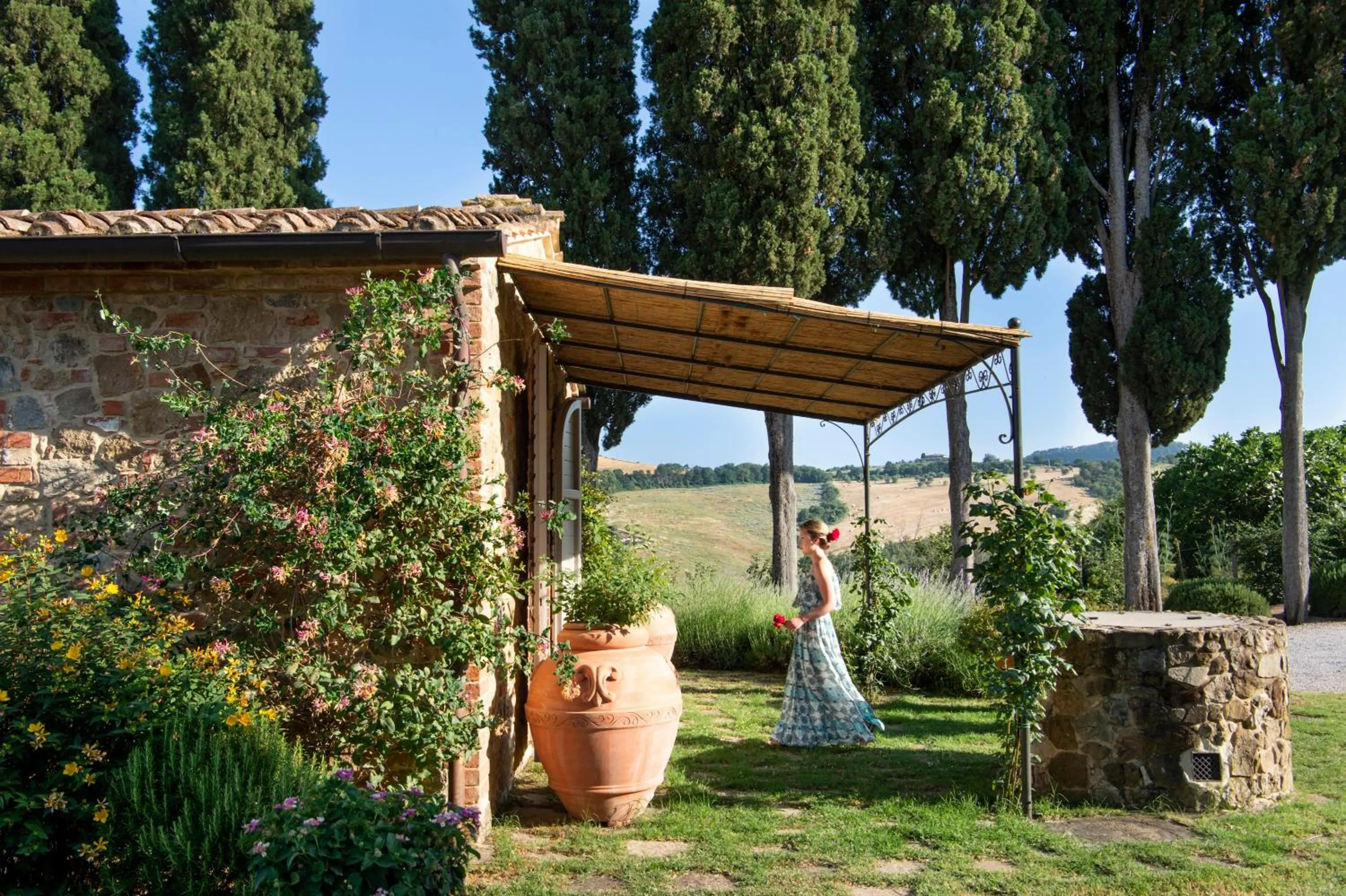 Garden view in Villa San Sanino - Relais in Tuscany