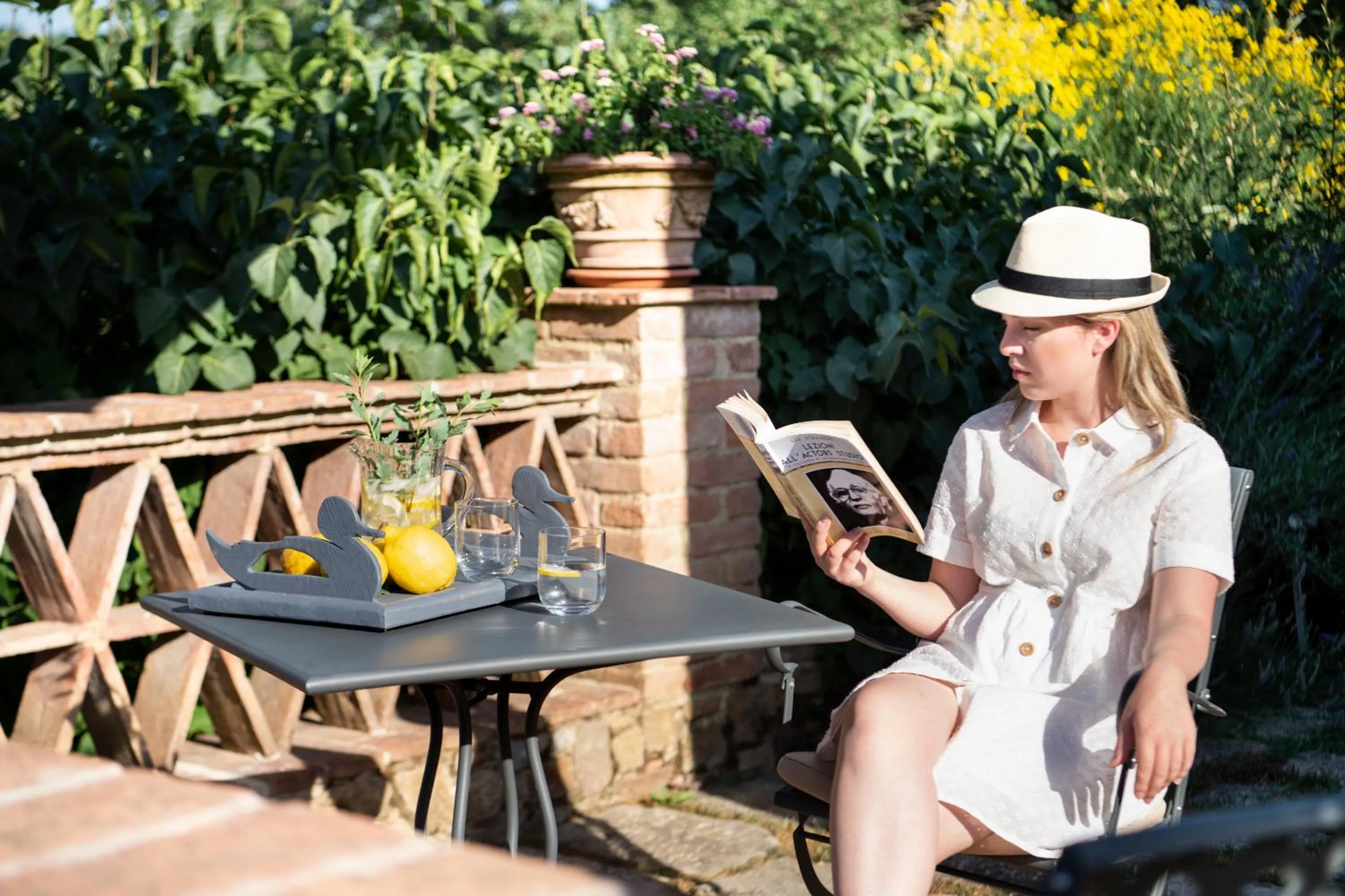 Balcony/Terrace in Villa San Sanino - Relais in Tuscany